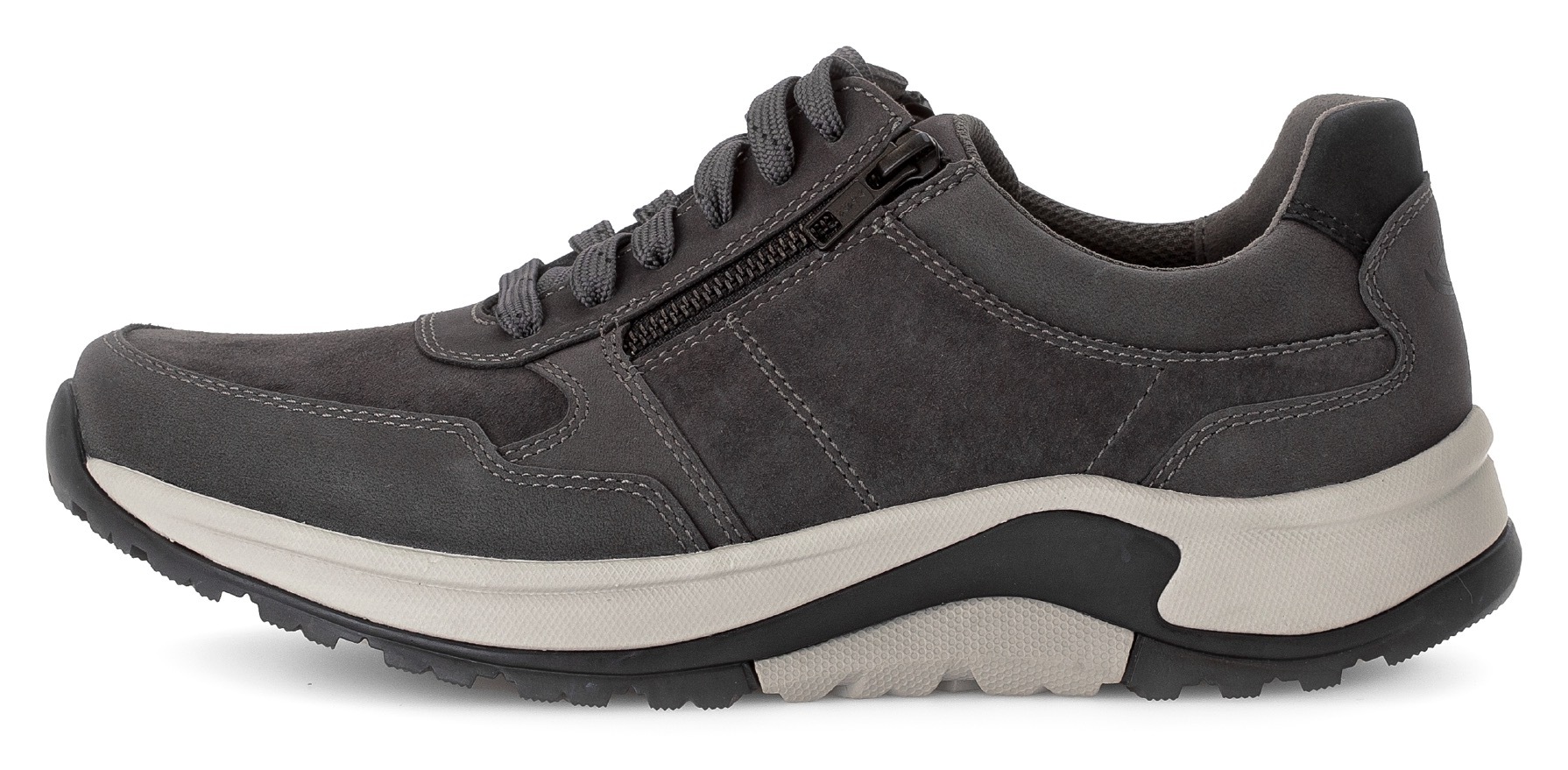 Gabor Rollingsoft Keilsneaker, Komfortschuh, Schnürschuh, Halbschuh in Weite G 1/2 (= weit)