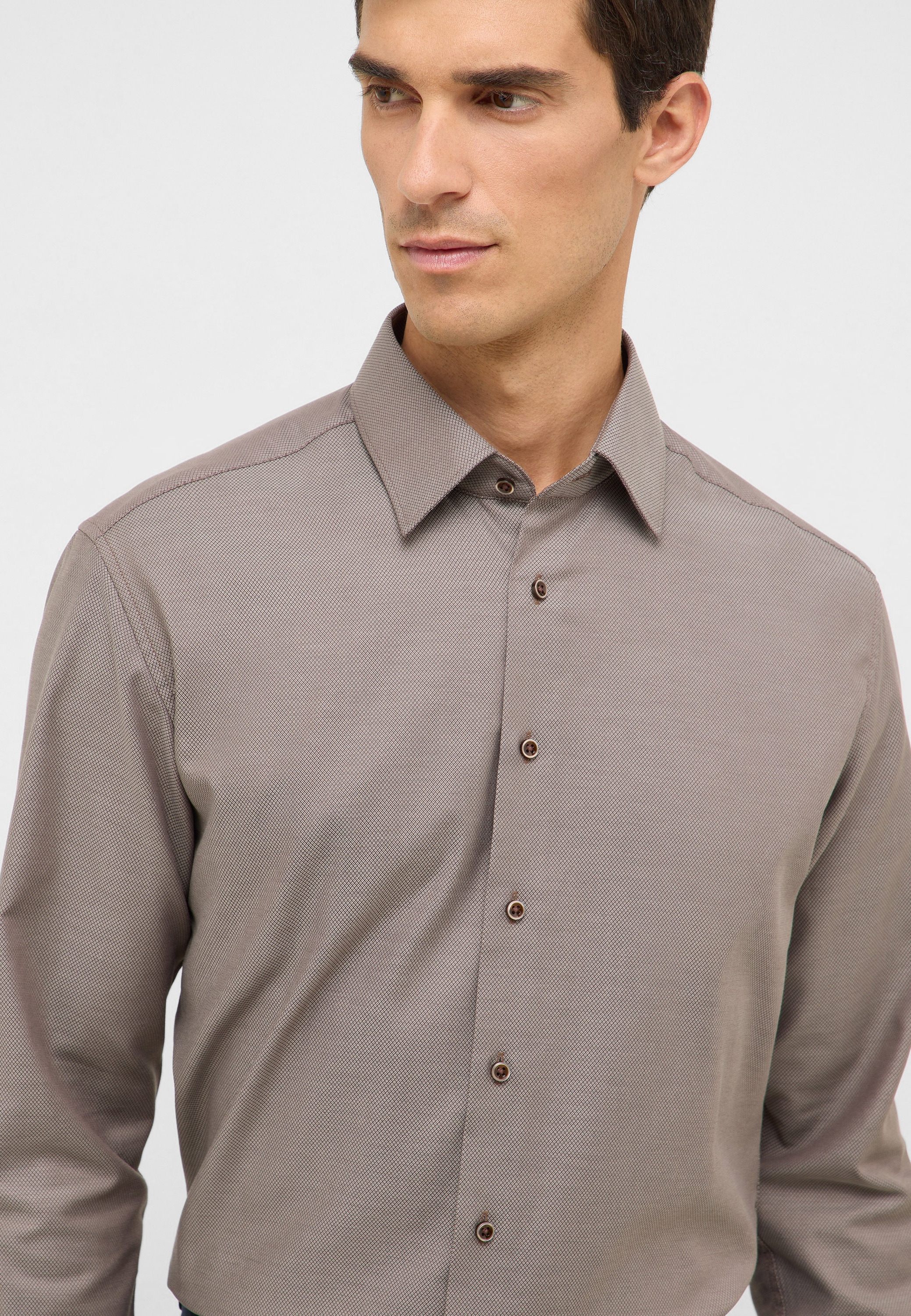 Eterna Langarmhemd »MODERN FIT«, NON IRON (bügelfrei)