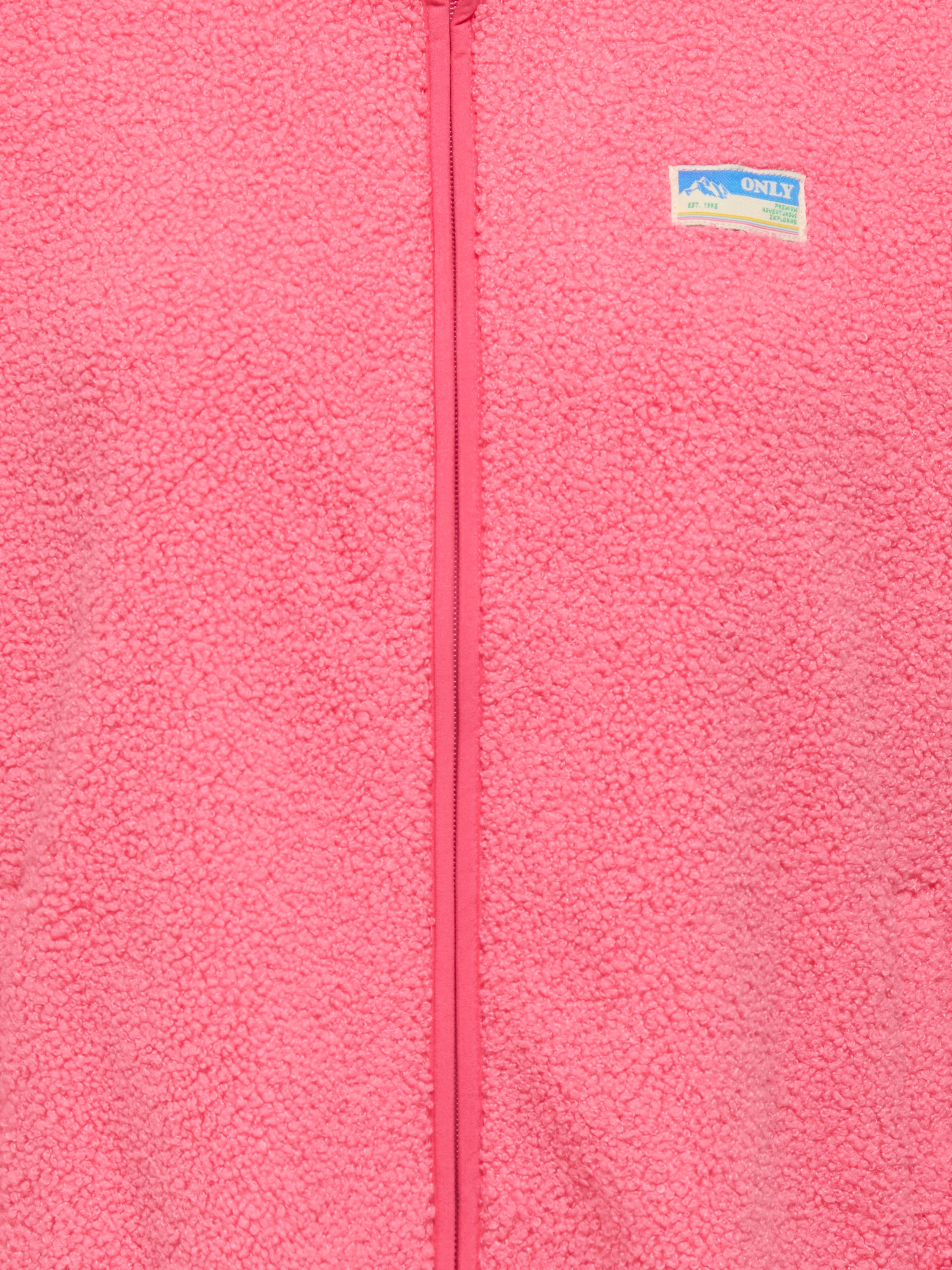 Thumbnail - ONLY Plüschjacke "ONLEVA LIFE TEDDY JACKET CC OTW" ohne Kapuze Kunstfaser