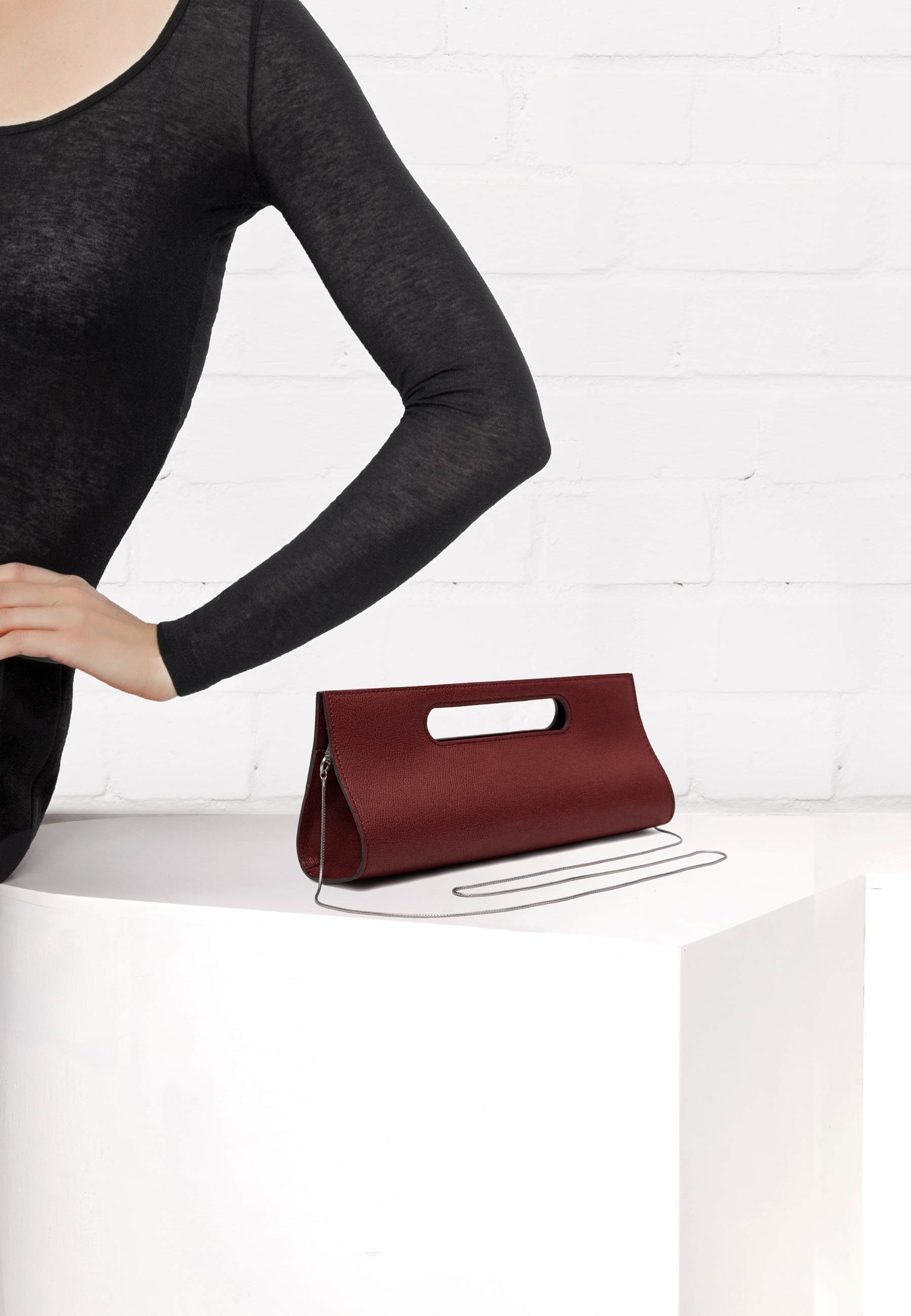 GRETCHEN Clutch »Chouchou Clutch«, aus italienischem Rindsleder