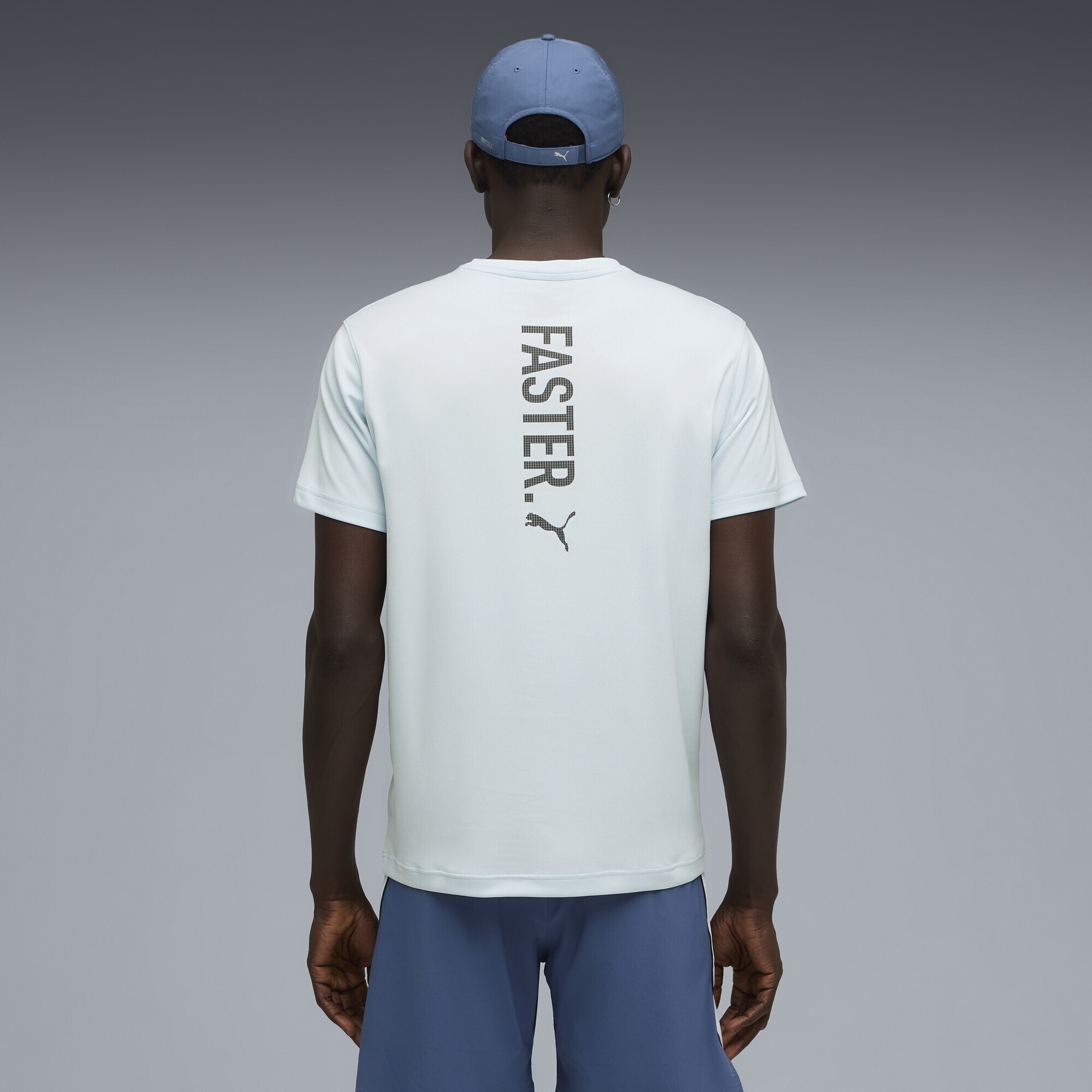 PUMA Laufshirt »Graphics Running Faster T-Shirt Herren«