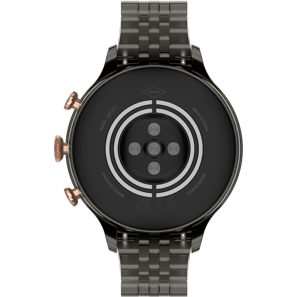 Fossil Smartwatches Smartwatch »GEN 6, FTW6078«, (Wear OS by Google)