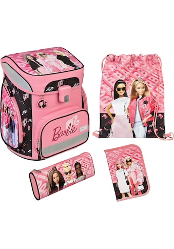 Scooli Schulranzen »EasyFit Barbie« Reflektor...