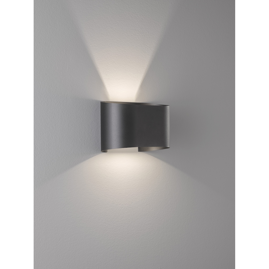 FISCHER & HONSEL LED Wandleuchte »Wall«, 2 flammig-flammig