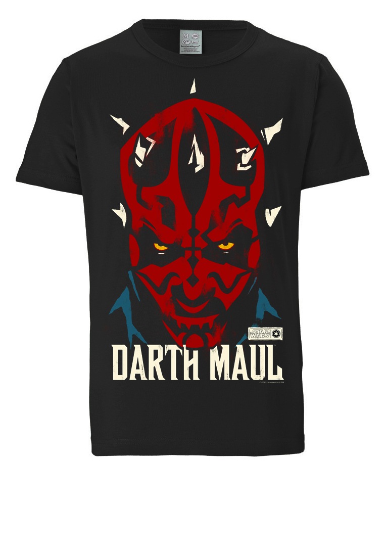 LOGOSHIRT T-Shirt »Darth Maul - Krieg der Sterne«, mit Star Wars-Print