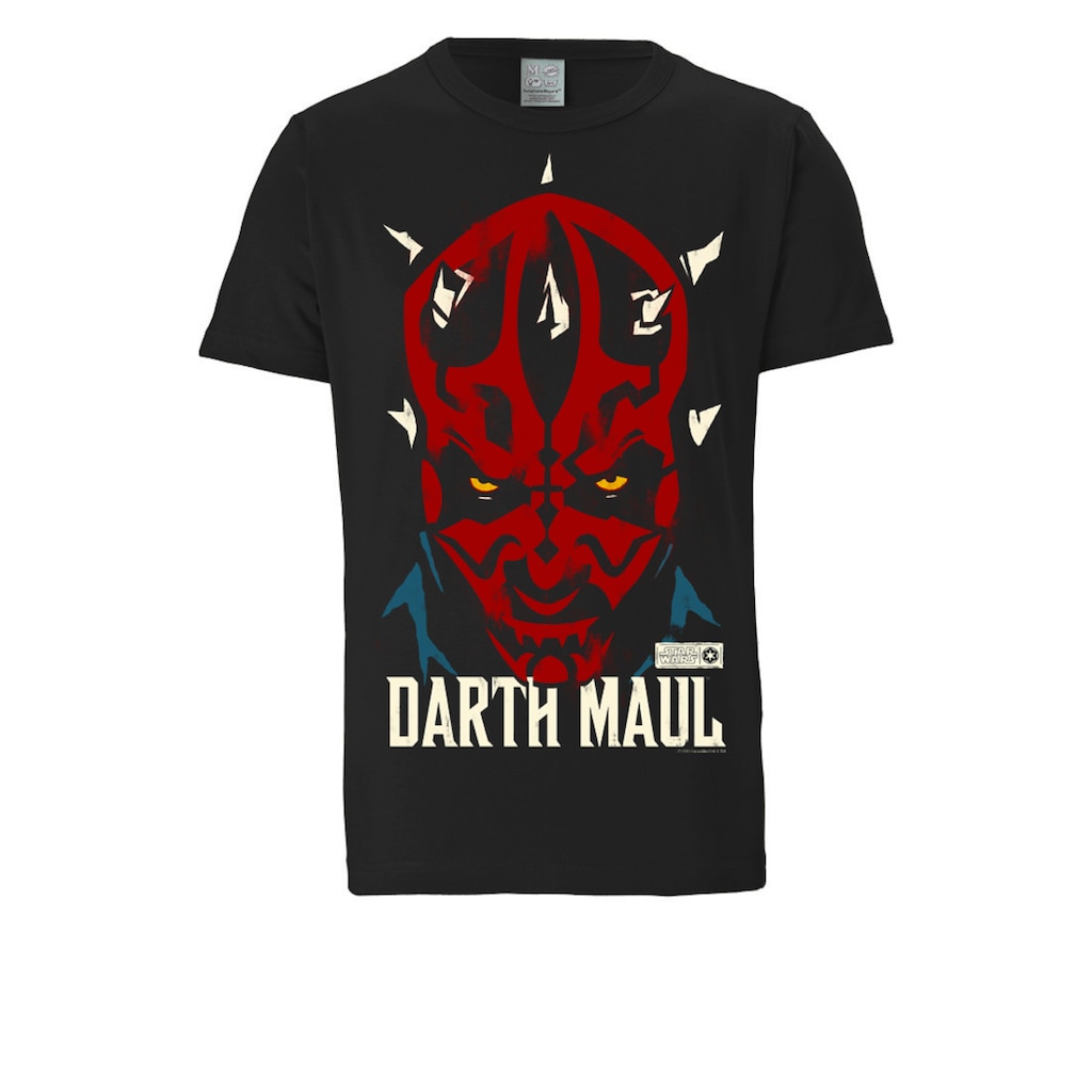 LOGOSHIRT T-Shirt »Darth Maul - Krieg der Sterne«