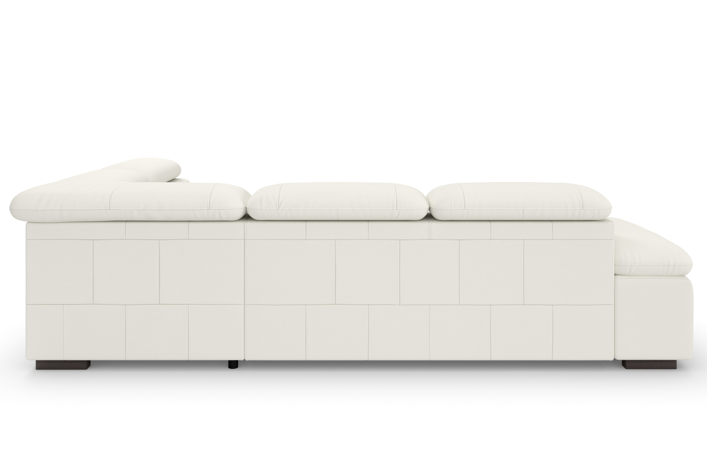 Home affaire Ecksofa »Alberto L-Form«, mit Kopfteilverstellung, wahlweise mit Bettfunktion