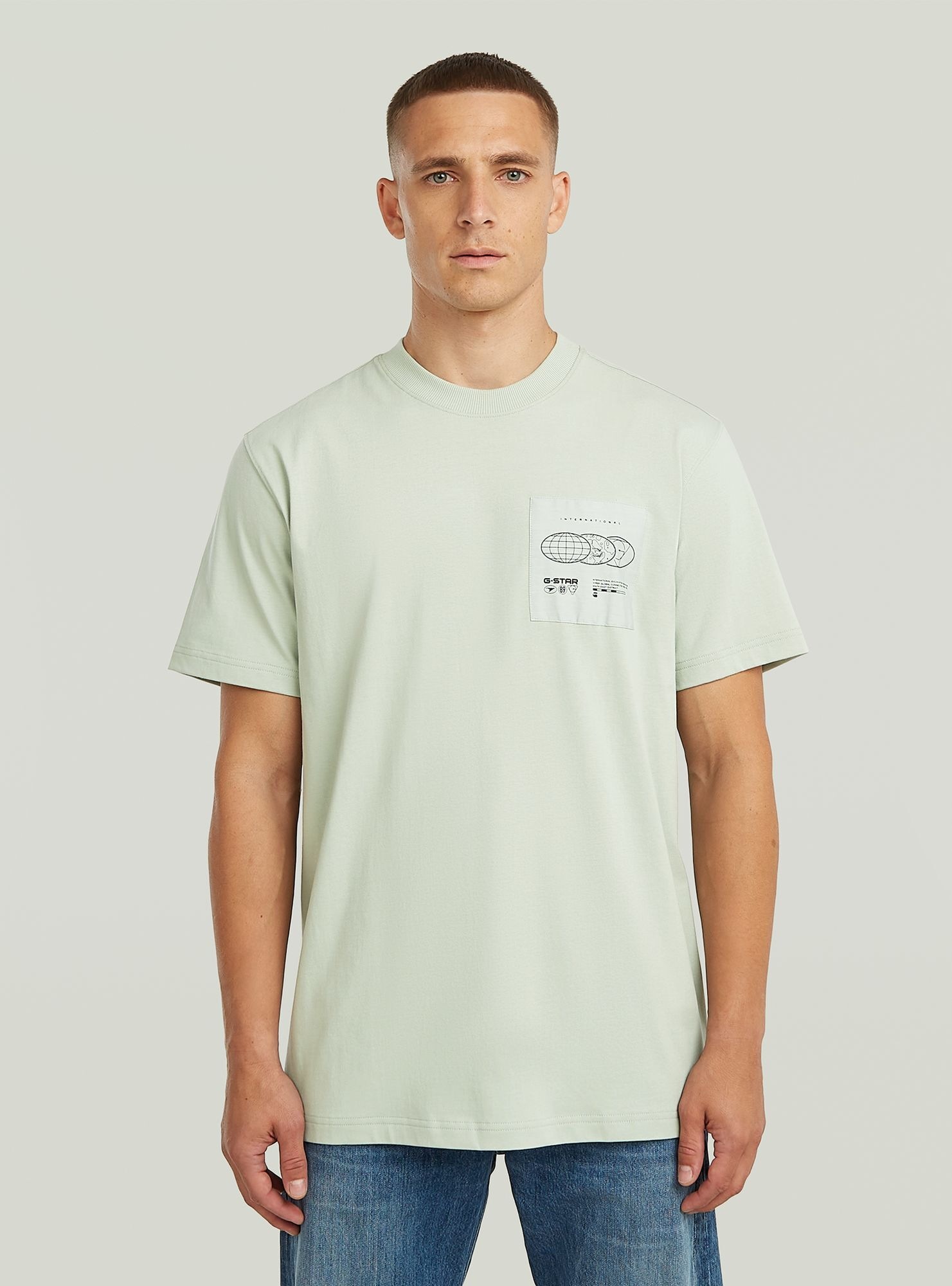 G-STAR T-Shirt "Applique Graphic T-Shirt"