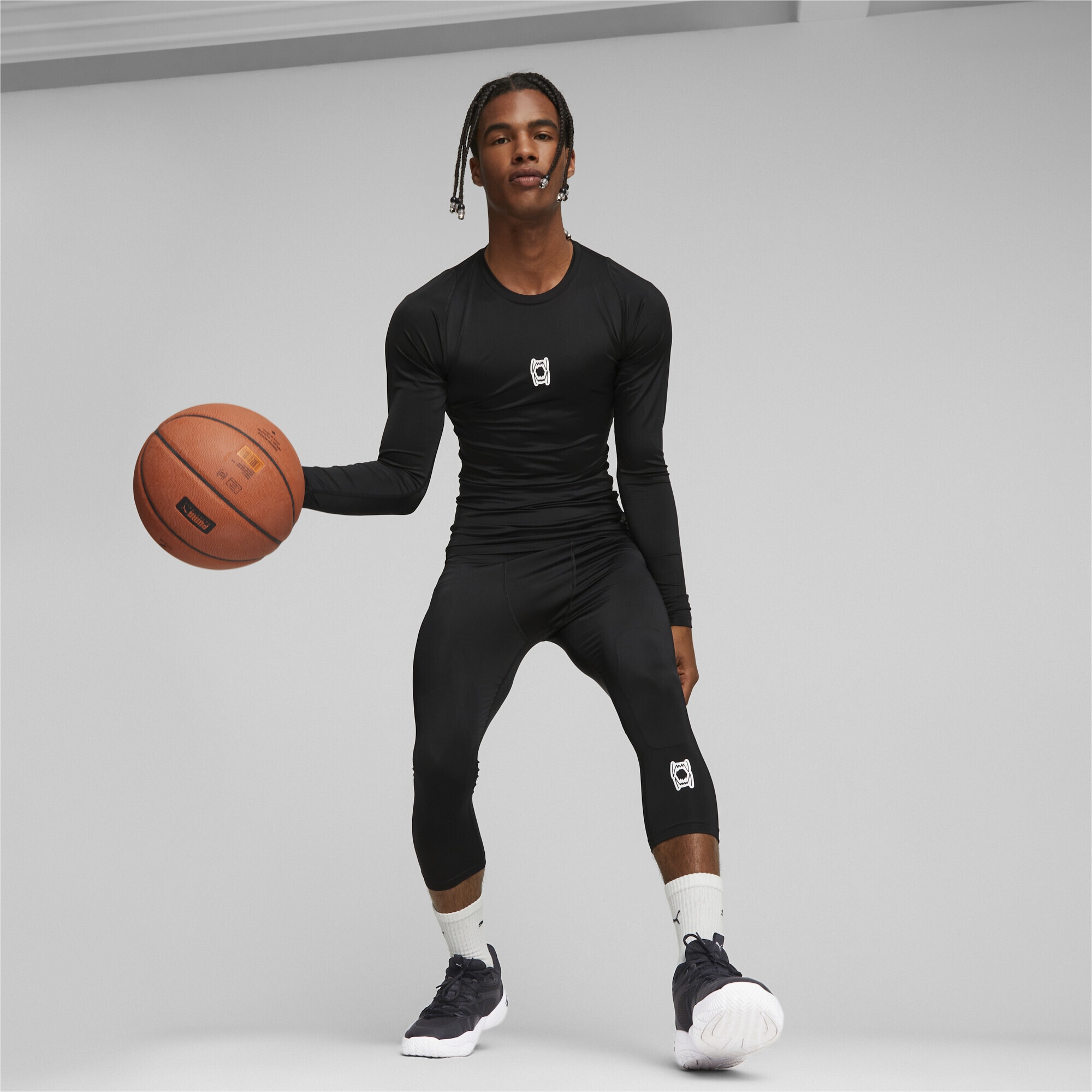 PUMA Leggings »Hoops Team Basketball-Trainingshose Herren«