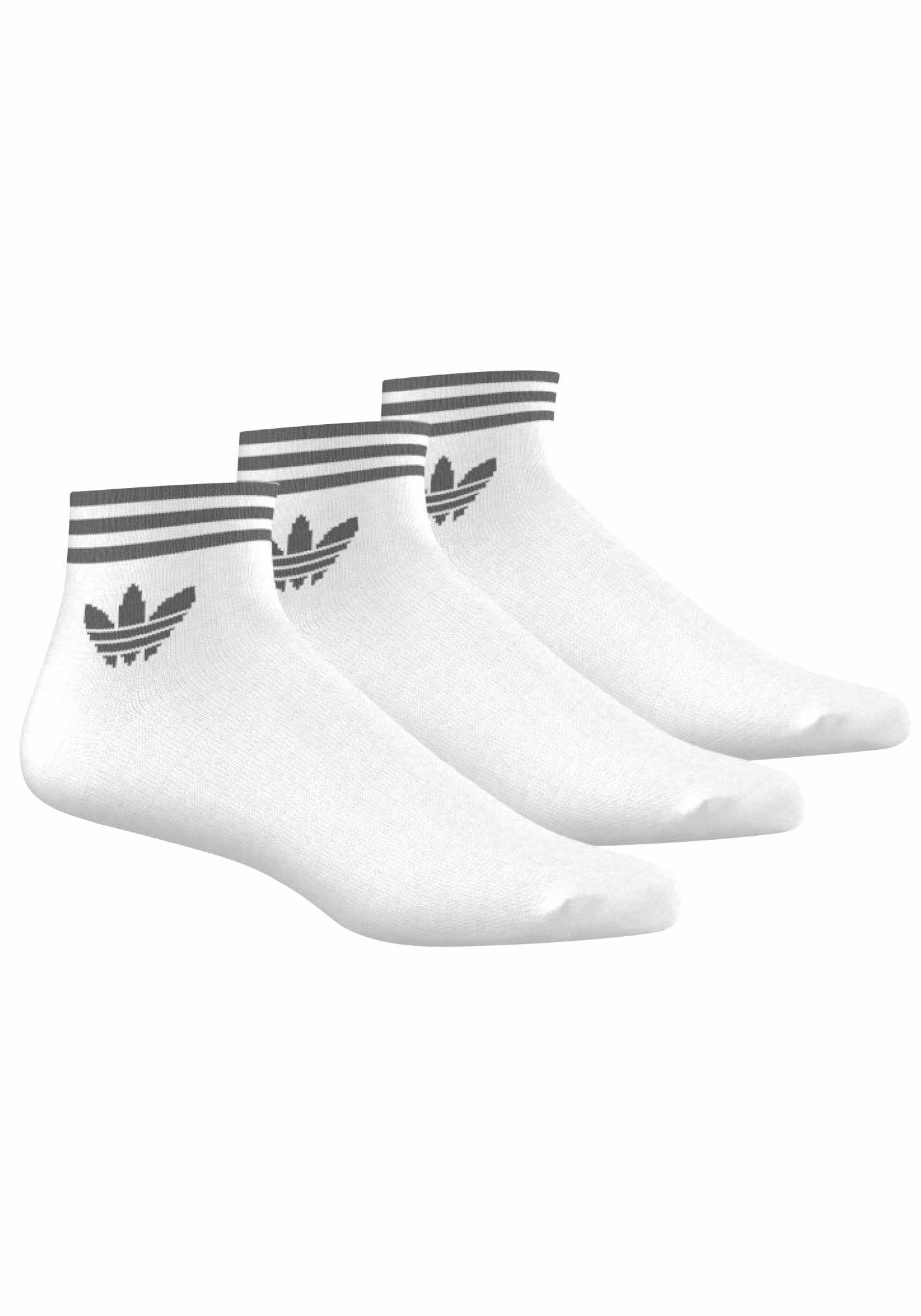 adidas Originals Sportsocken »TREFOIL ANKLE, 3 PAAR«, (3 Paar)