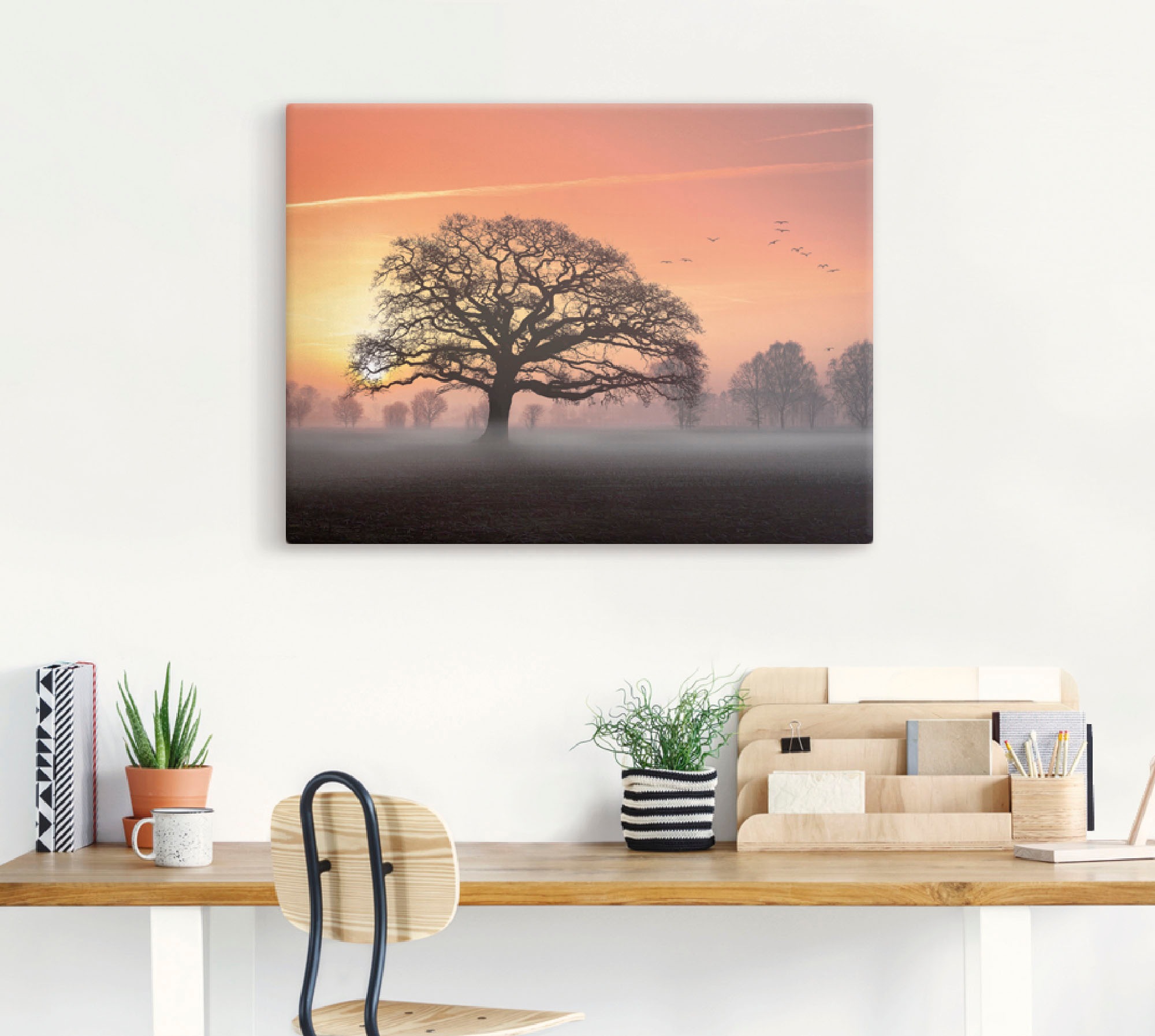 Artland Wandbild »Filigran und mehr...«, Bäume, (1 St.), als Leinwandbild, Poster in verschied. Größen