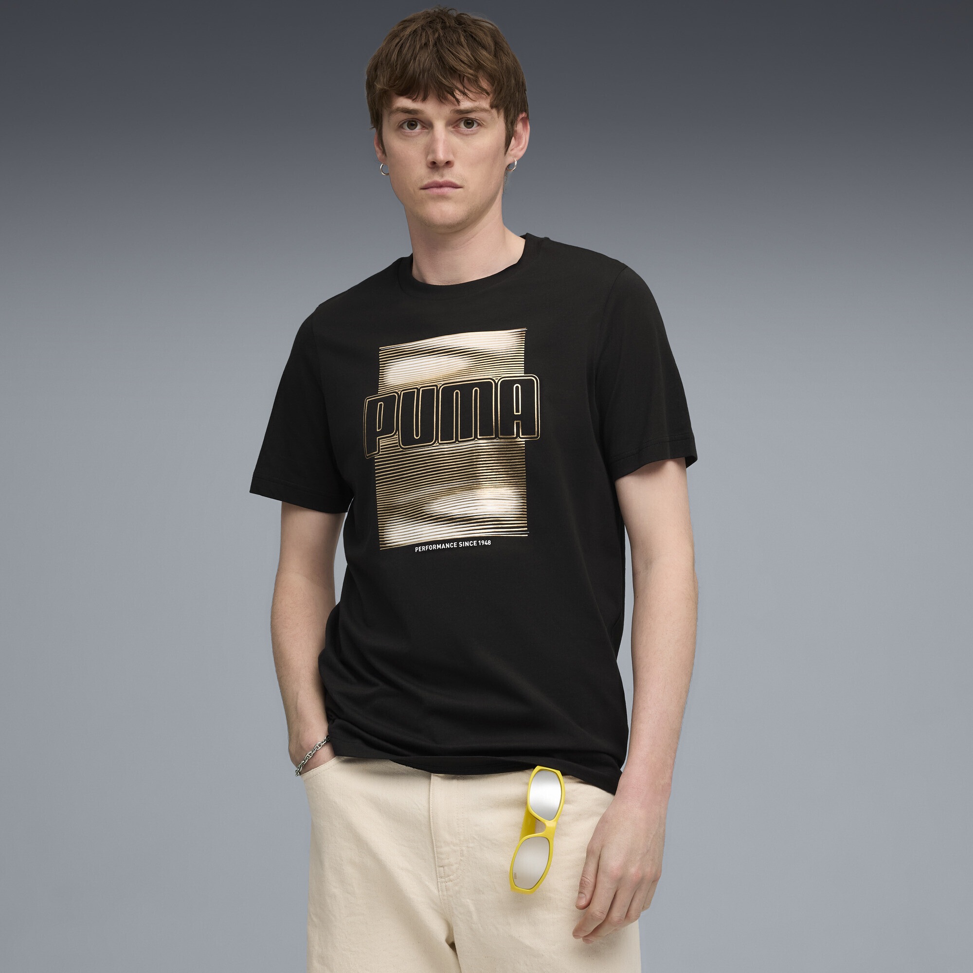 PUMA T-Shirt »Graphic Foil T-Shirt Herren«