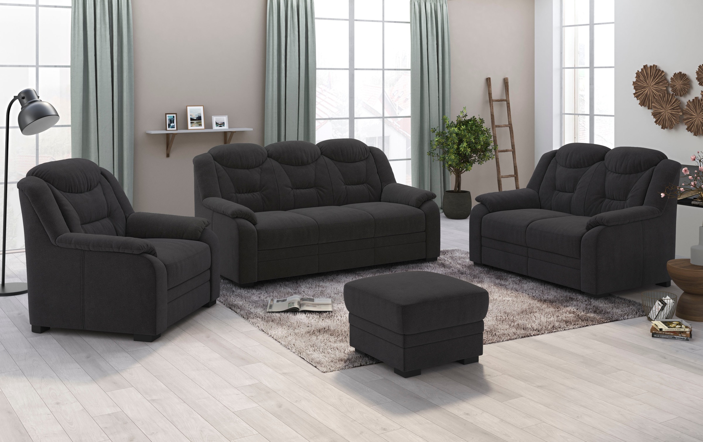 COTTA 2-Sitzer »Marcus«, Sofa mit hoher Rückenlehne