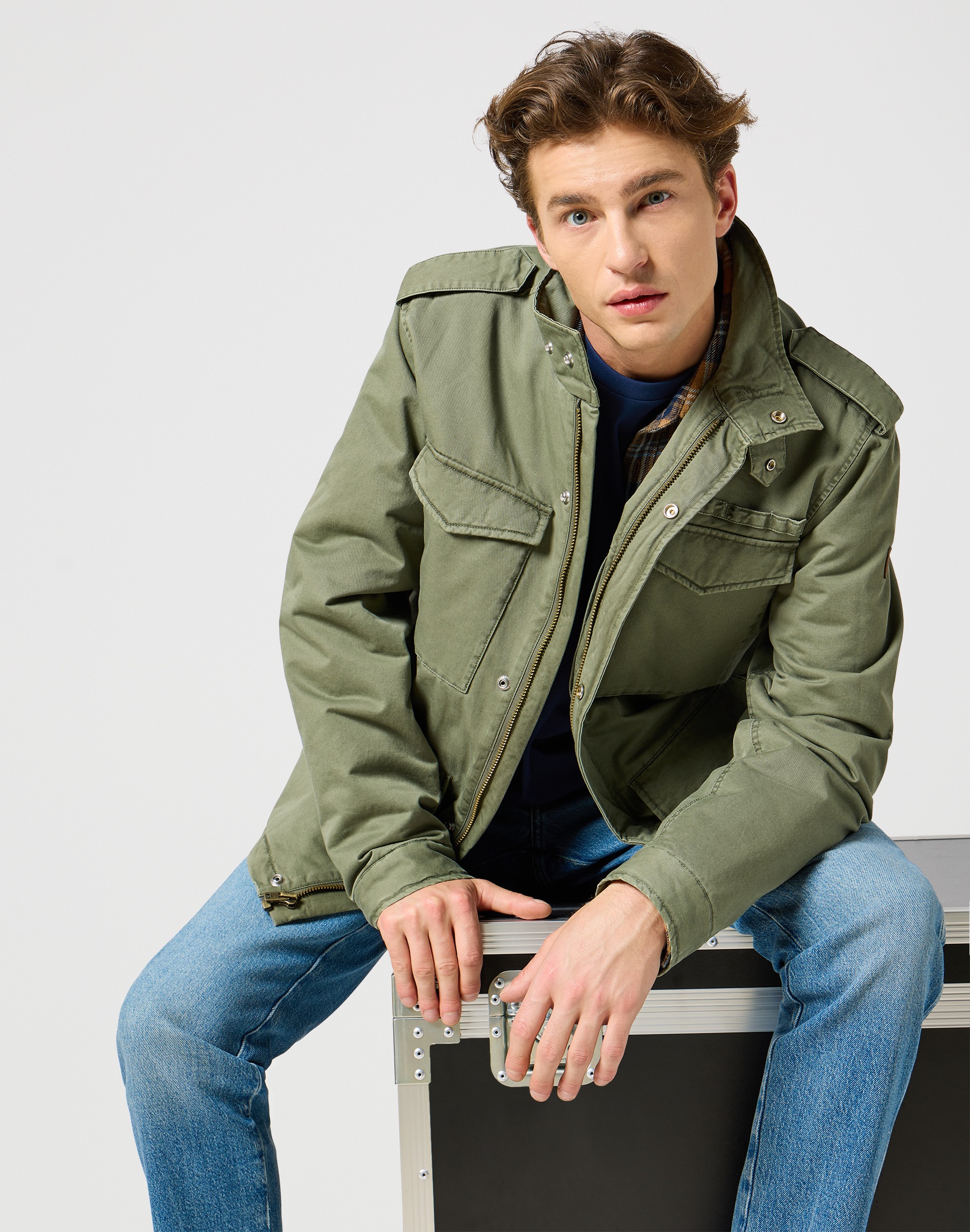 Wrangler Langjacke "FIELD JACKET" günstig online kaufen