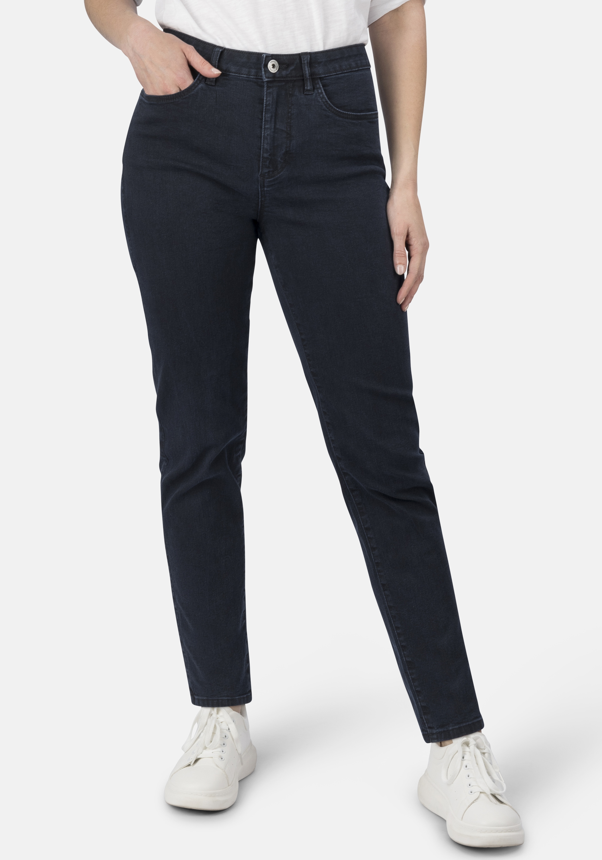 STOOKER WOMEN 5-Pocket-Jeans "Nizza Denim Basic Tapered Fit Jeans" Tapered günstig online kaufen