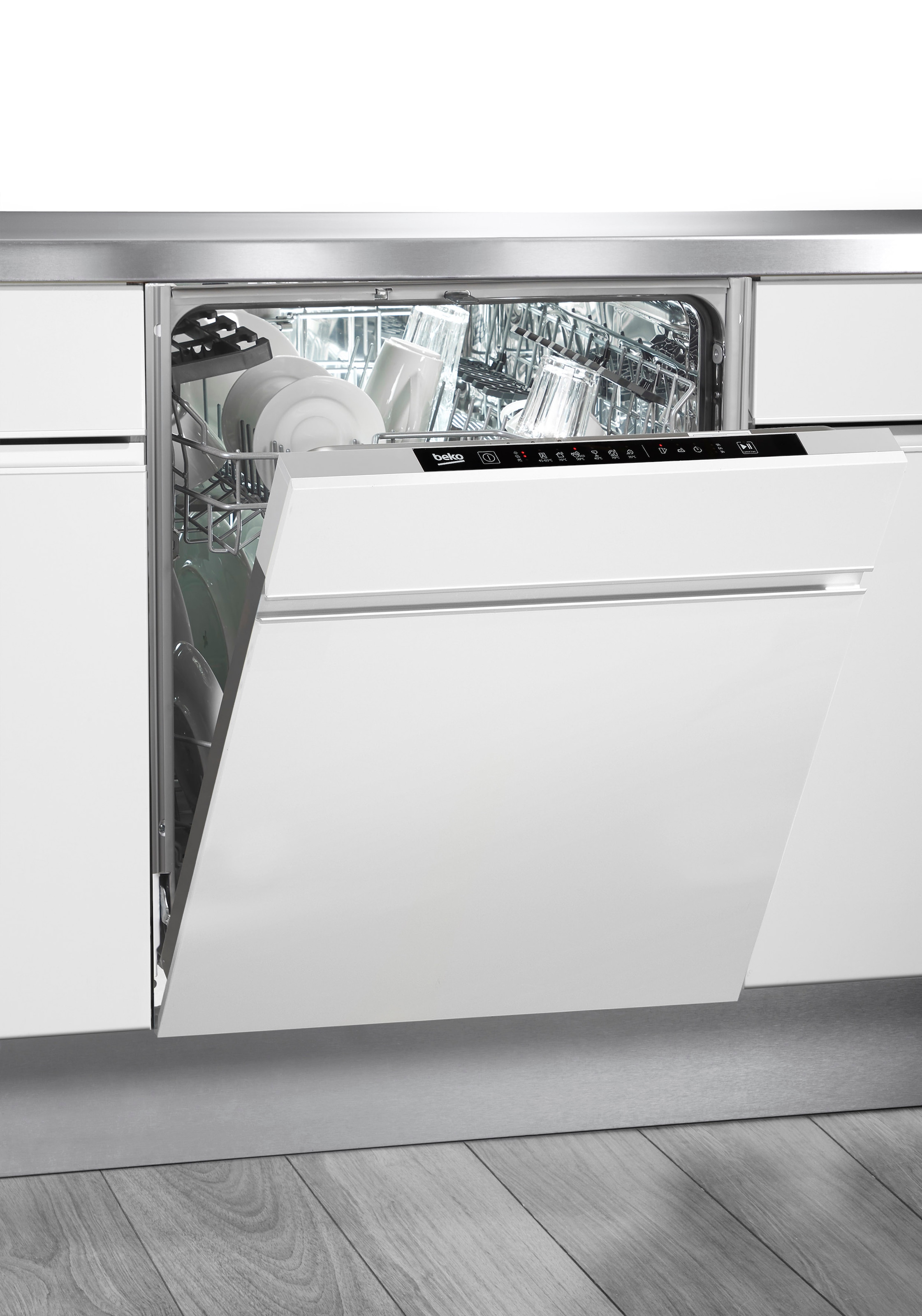 BEKO vollintegrierbarer Geschirrspüler »BDIN16440«, 14 Maßgedecke, ProSmart Inverter Motor