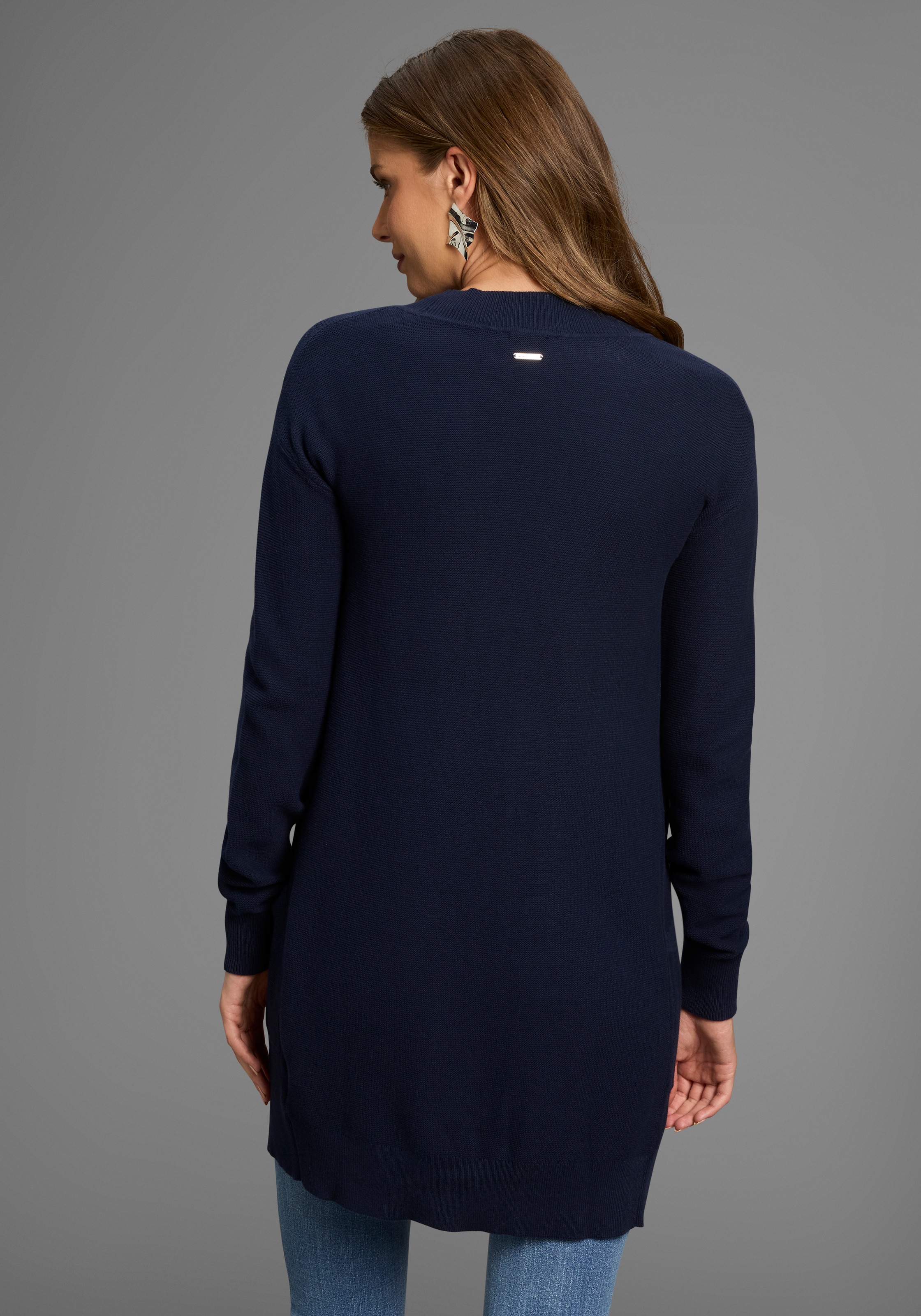 Laura Scott Strickjacke, Feinstrick - perfekt für den Übergang im Ottoman R günstig online kaufen