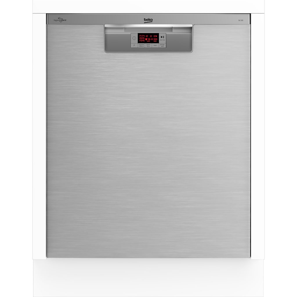 BEKO Unterbaugeschirrspüler, BDUO55420X, 14 Maßgedecke