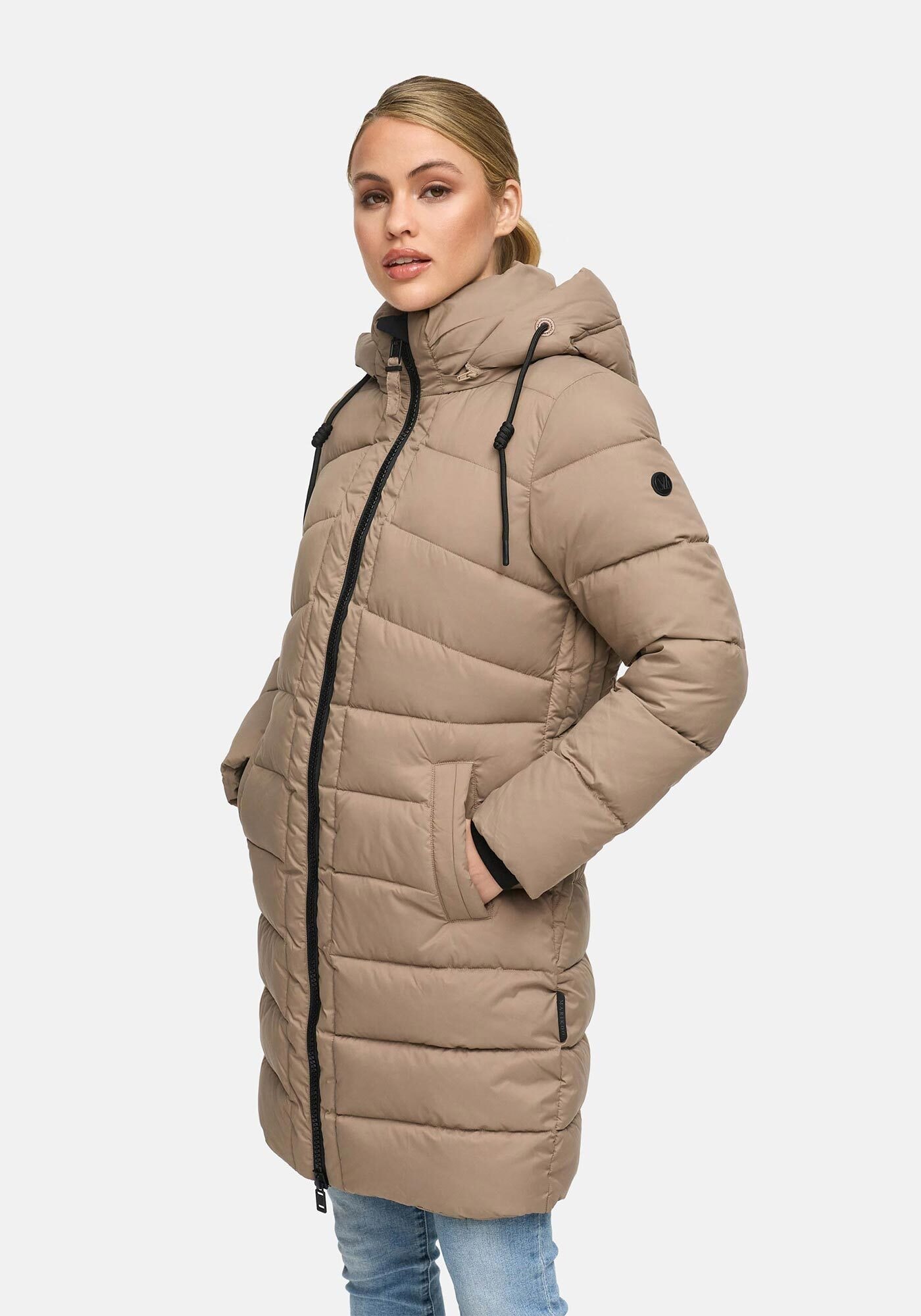 Marikoo Winterjacke »Kaltnäschen«, mit warmem Fleece in den Taschen