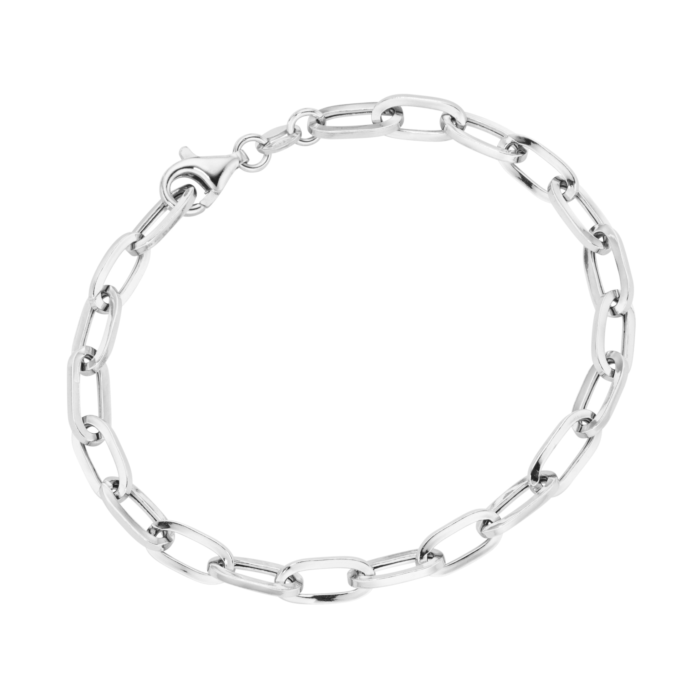 Armband »Glieder oval, Silber 925«
