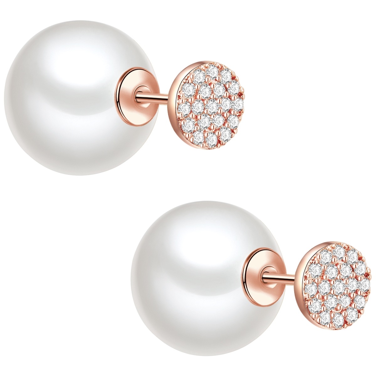 Lulu & Jane Paar Ohrstecker »Set: AV184« mit Zirkonia