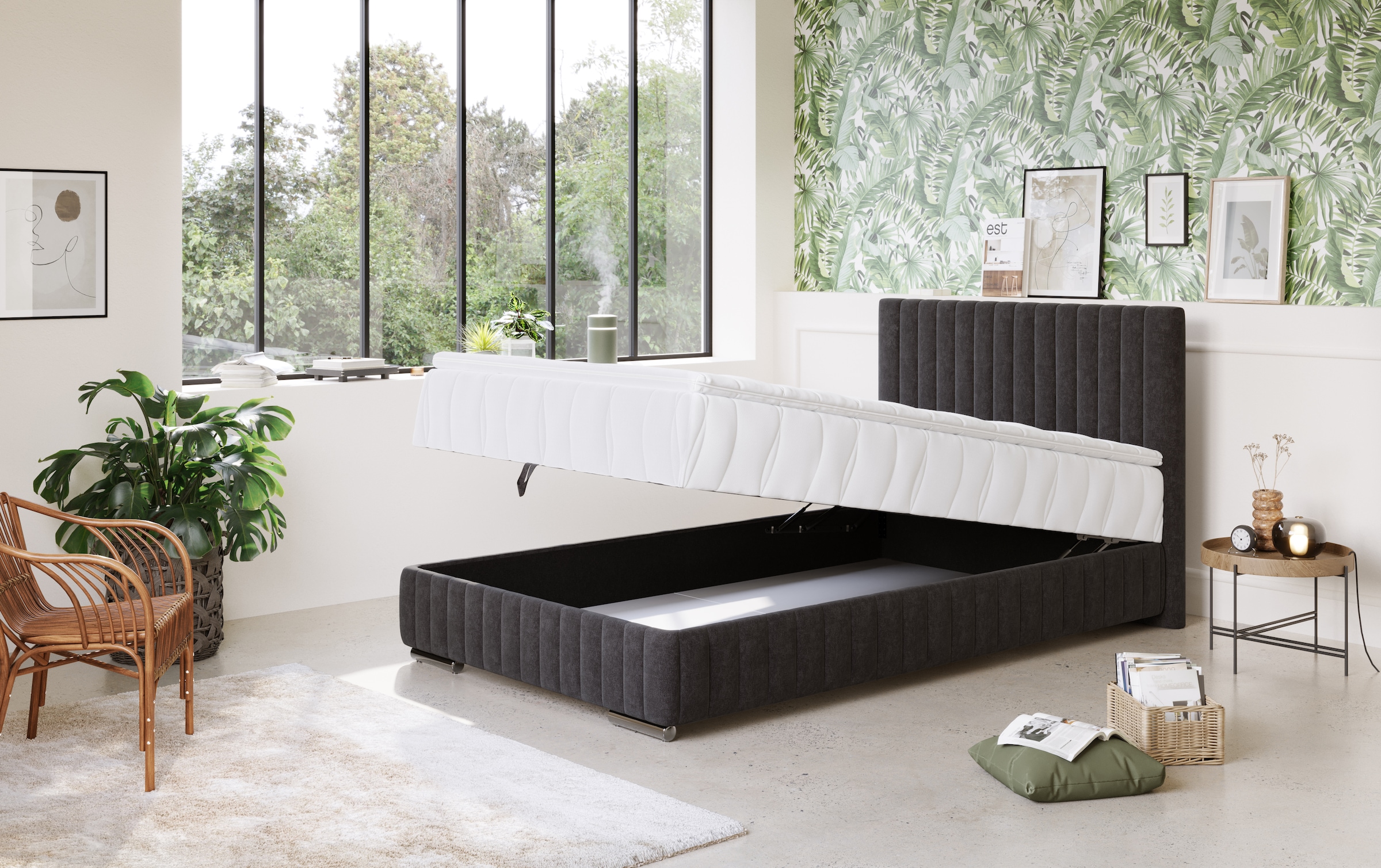 COTTA Boxbett »Beetle«, inkl. Topper und Bettkasten