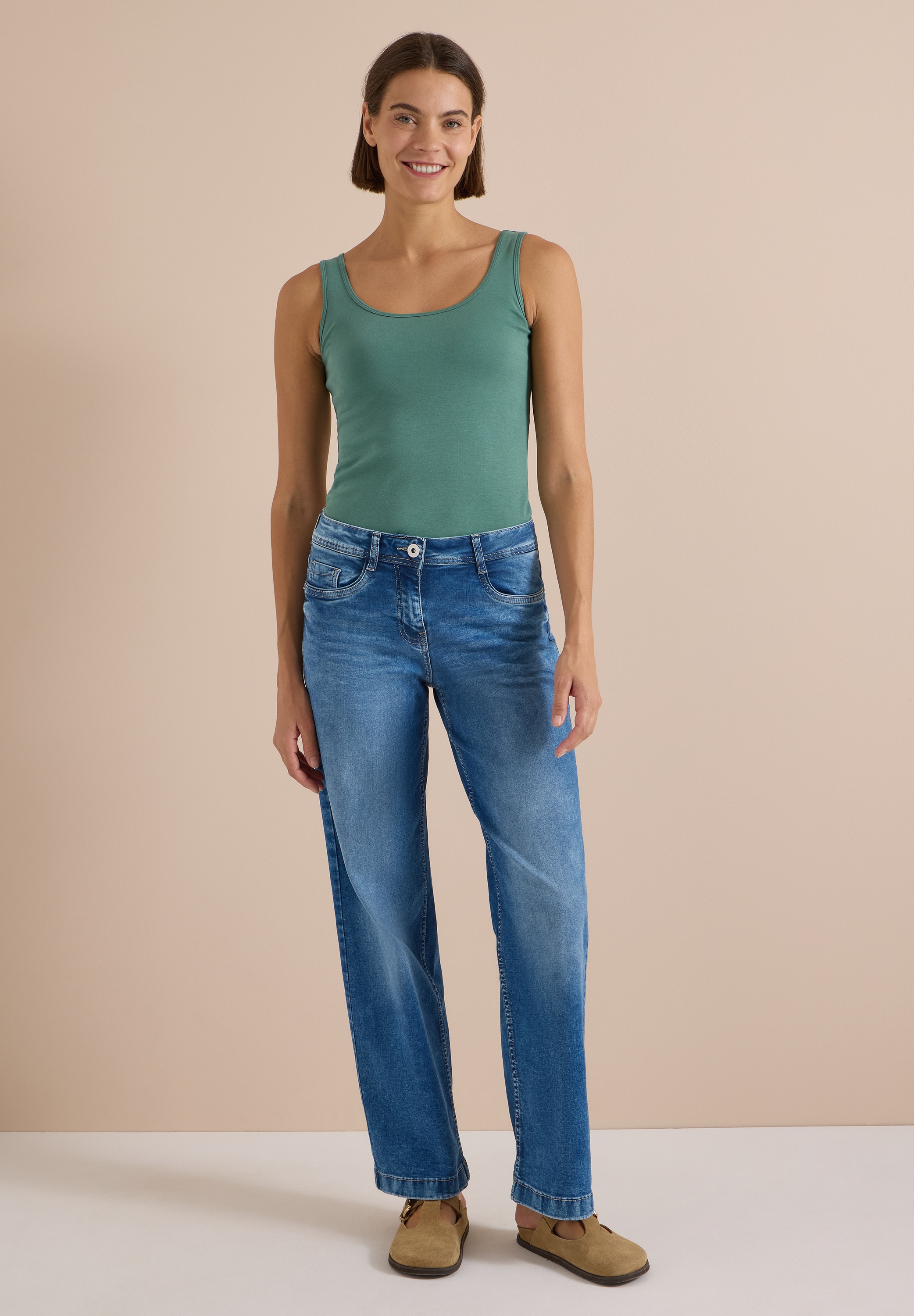 Cecil Loose-fit-Jeans 5-Pocket-Style