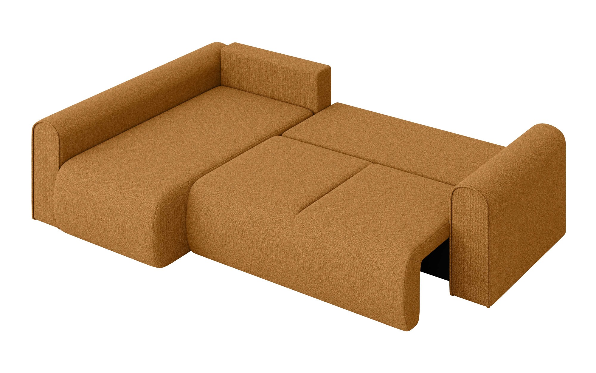 INOSIGN Ecksofa »Zacharia wahlweise Schlafsofa mit Bettkasten, B/T/H 250/166/86 cm«, L-Form mit Wellenunterfederung, Ottomane rechts oder links bestellbar