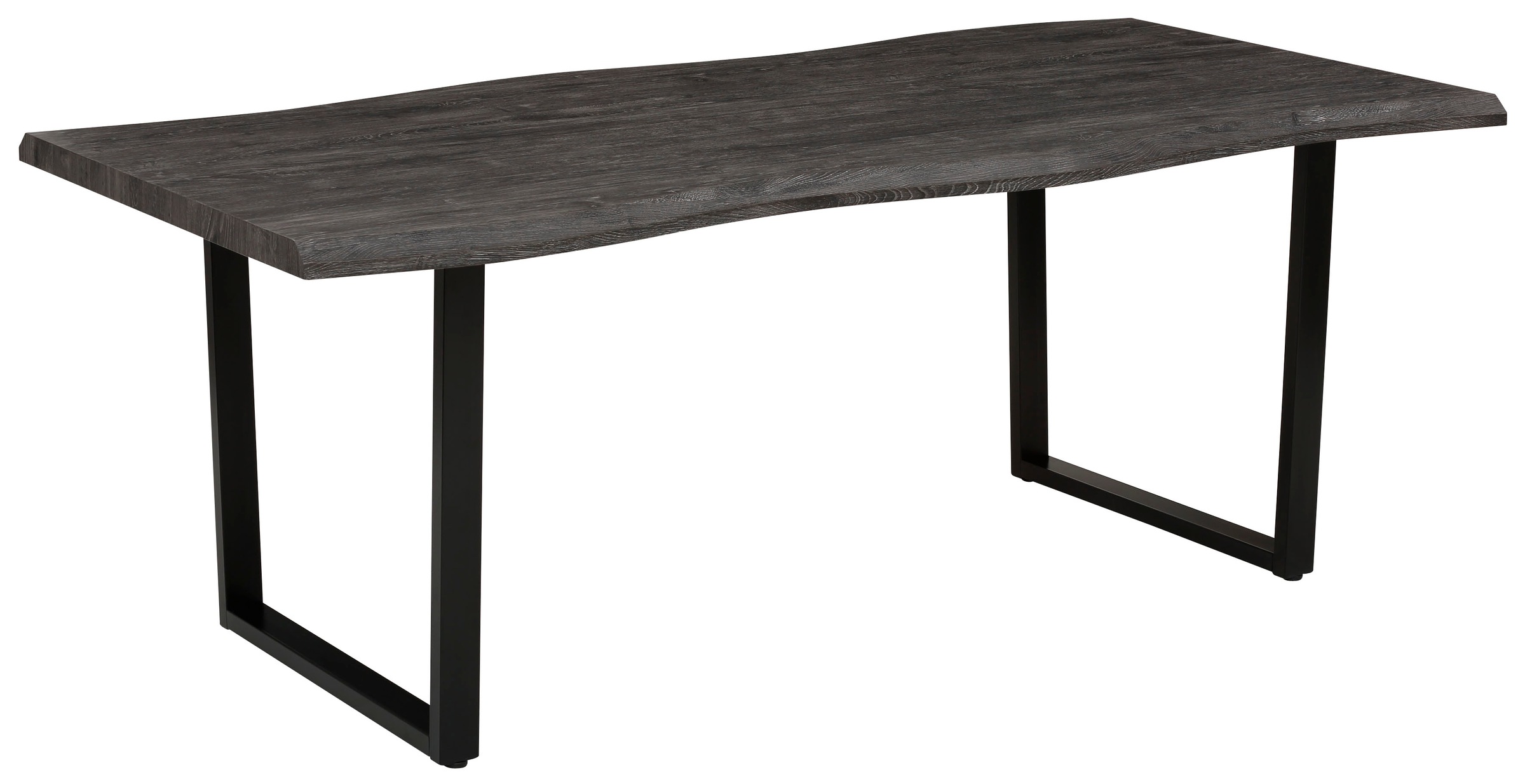 Thumbnail - HELA Esstisch "GISELLE Baumkantentisch, Küchentisch, TOPSELLER OTTOs Choice" Kufengestell Metall, Industrial Design, 140...