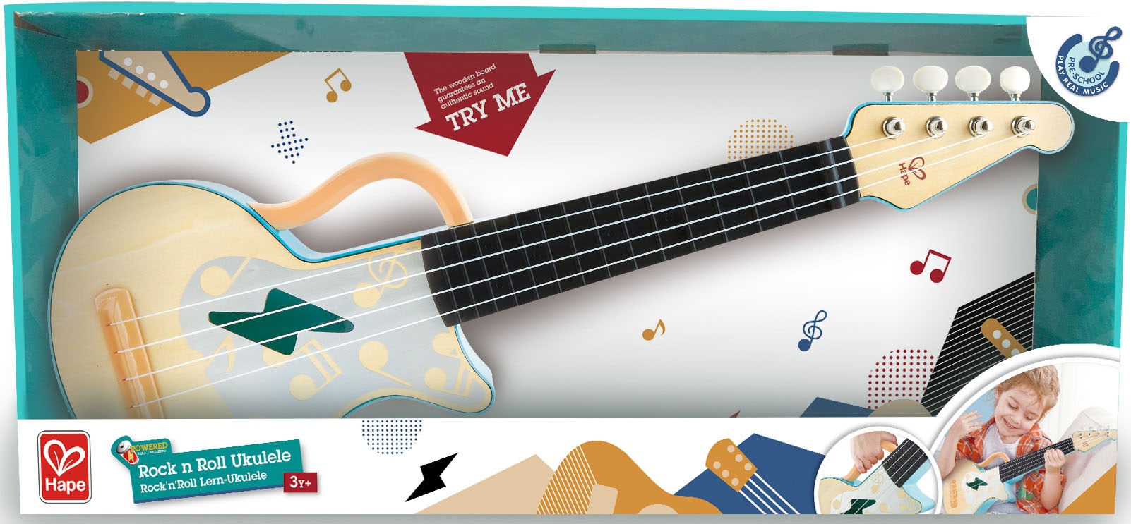 MalPlay Gitarre Elektronische Rock Musikinstrument Produktbild-Vorschau 13