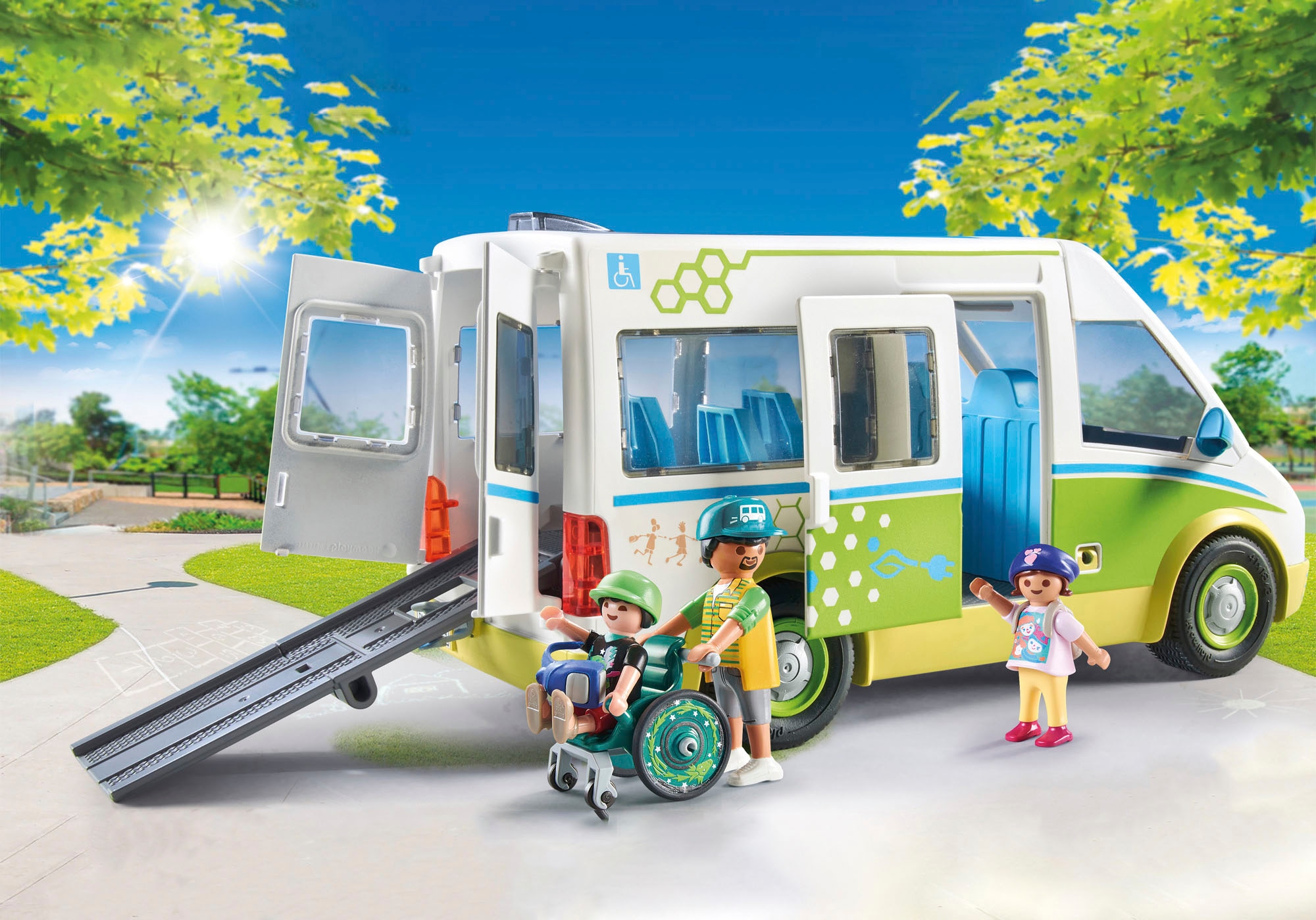 Playmobil® Konstruktions-Spielset »Schulbus (71329), My City Life«, (53 St.), Made in Europe