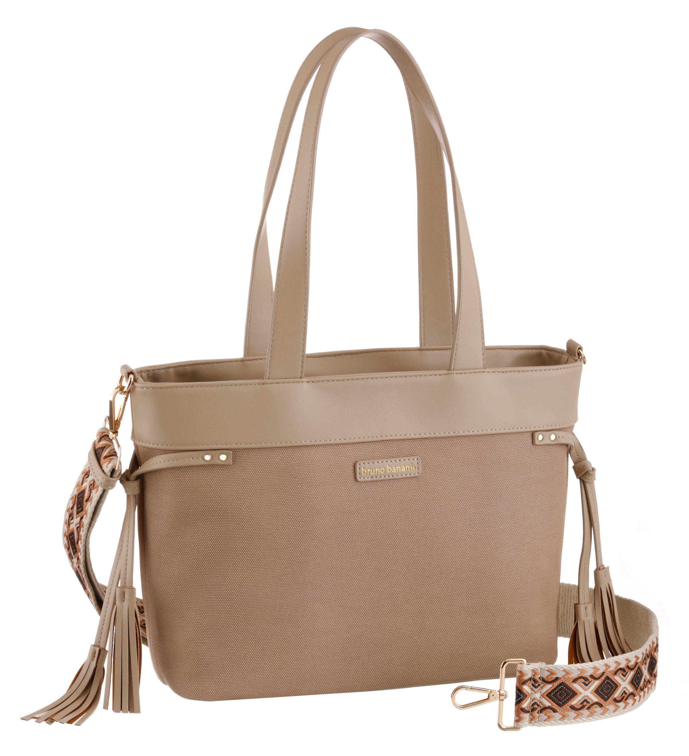 Bruno Banani Shopper mit abnehmbarem Umhängeriemen