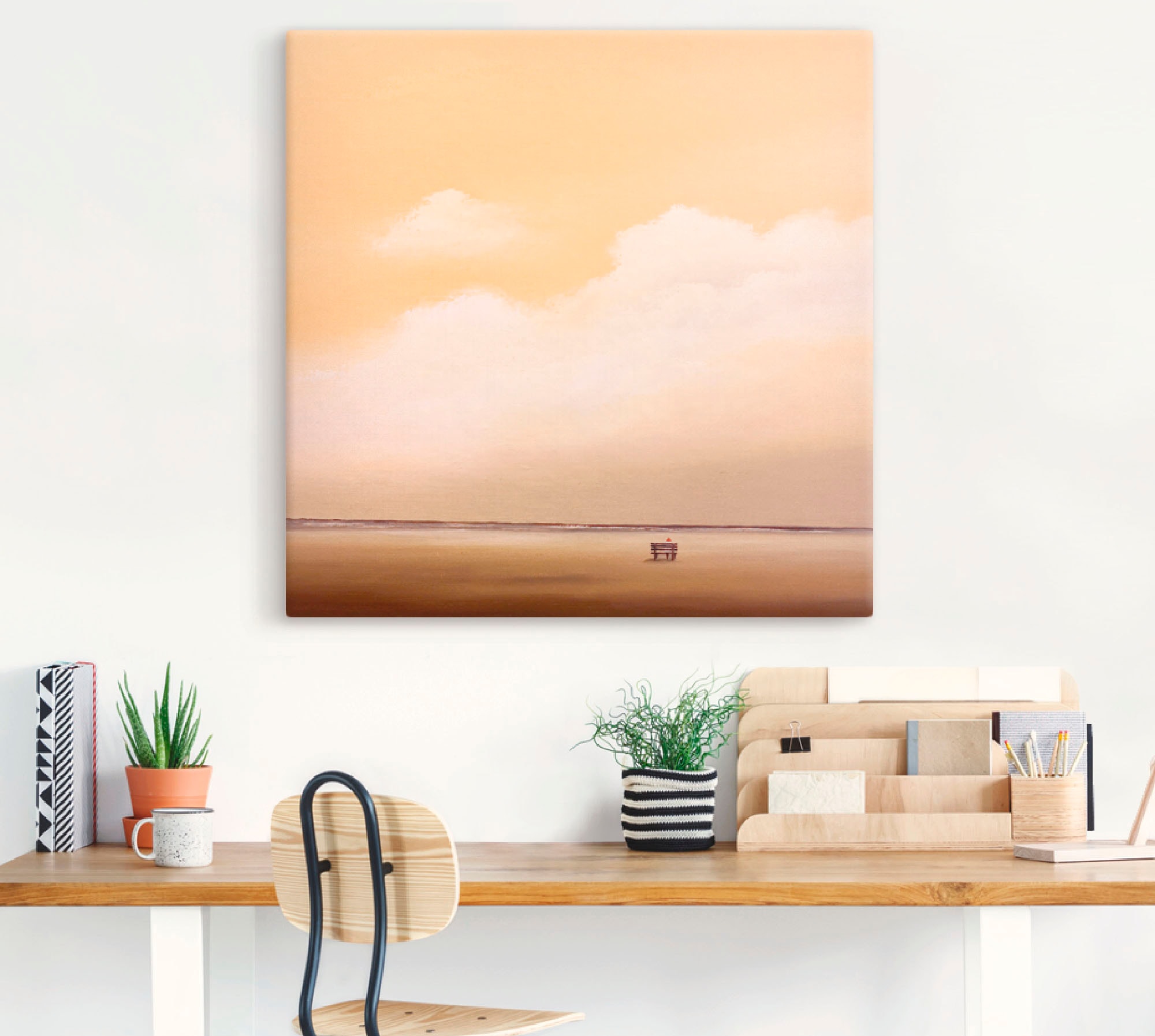 Artland Leinwandbild »Träumen«, Himmel, (1 St.), auf Keilrahmen gespannt