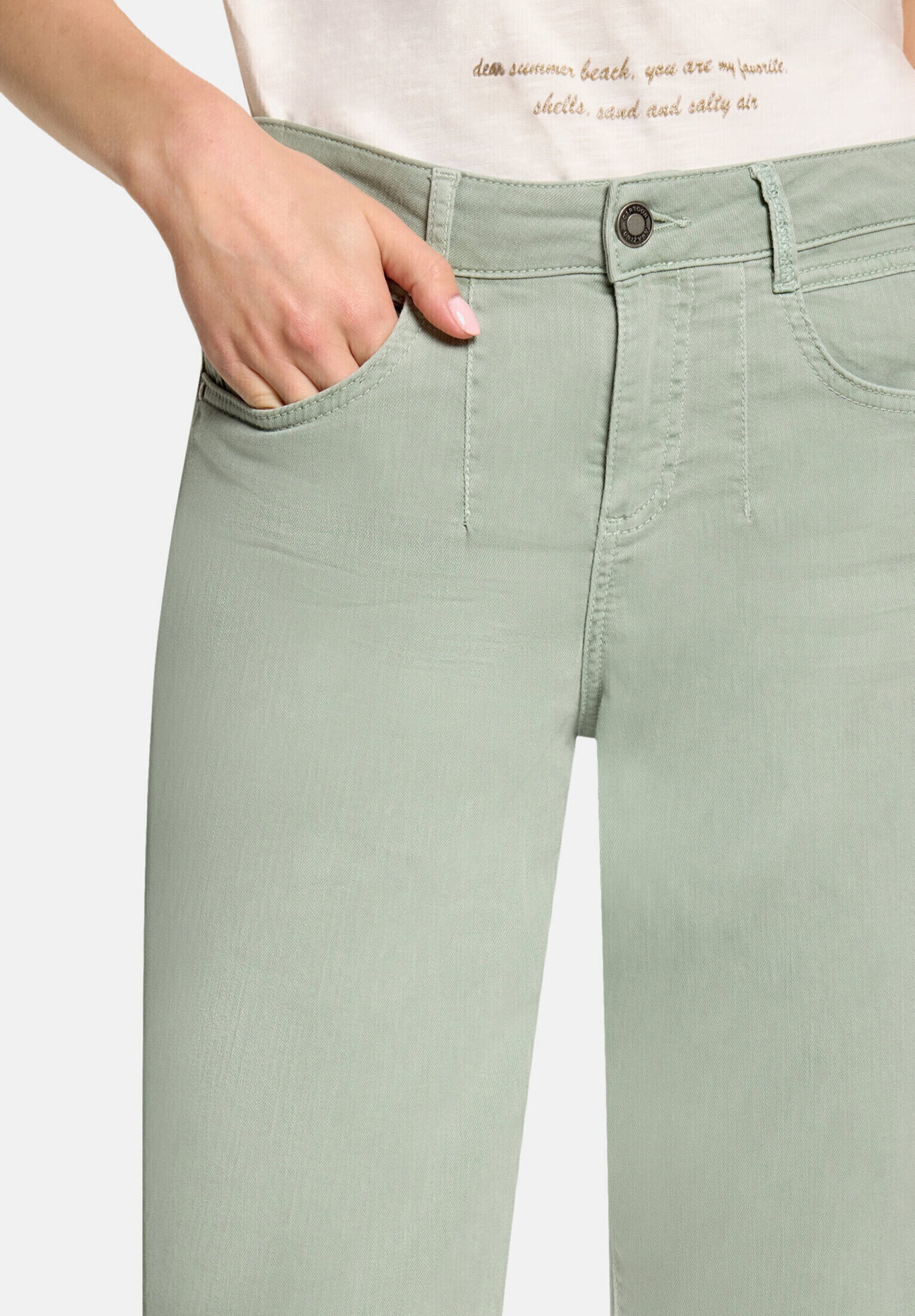 Cartoon Ankle-Jeans »Damen mit Waschung«