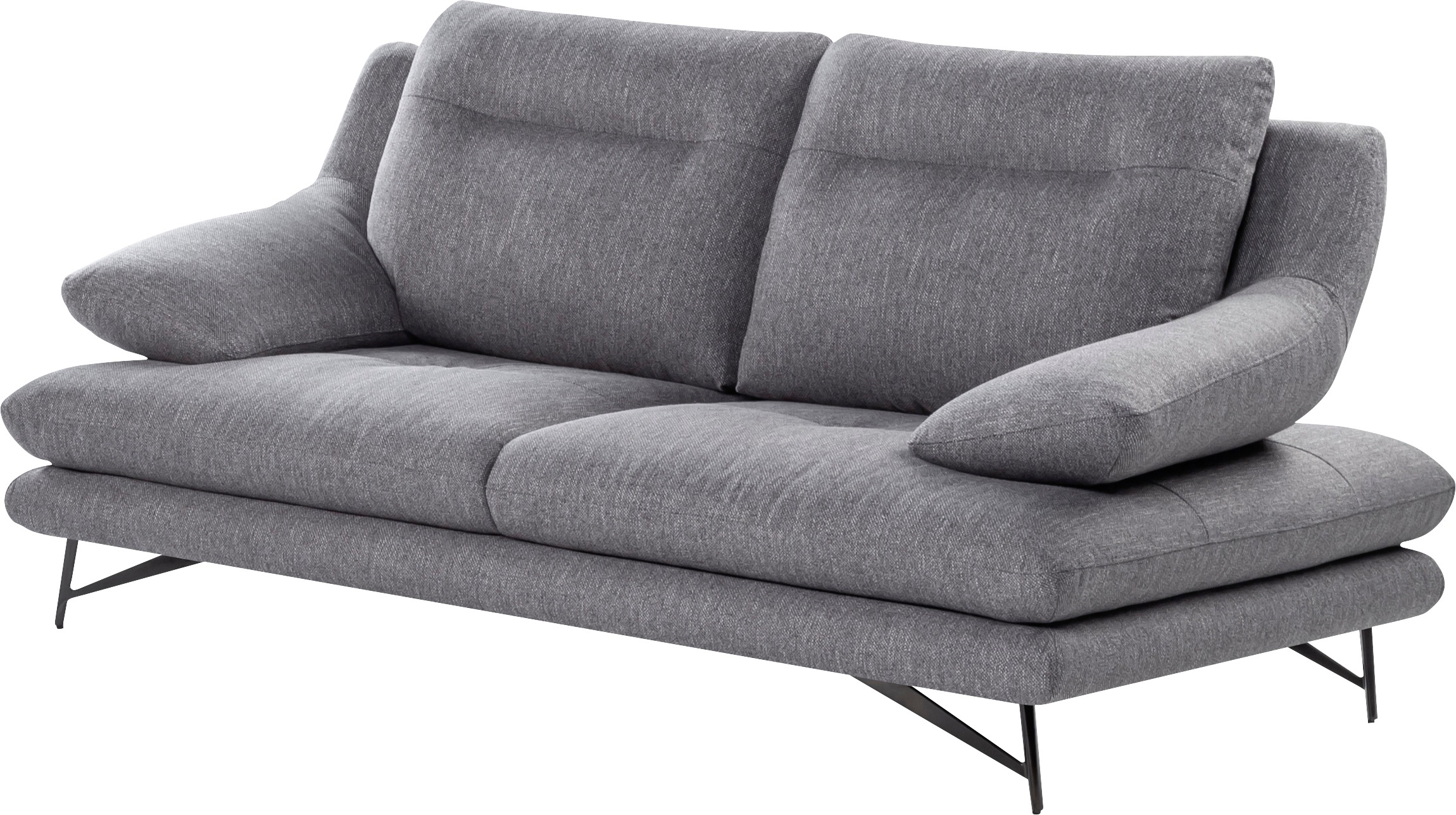 CALIA ITALIA 3-Sitzer »Cezanne modern, elegant und bequem, aufwendige Detailverarbeitung«, wahlweise mit Sitztiefenverstellung