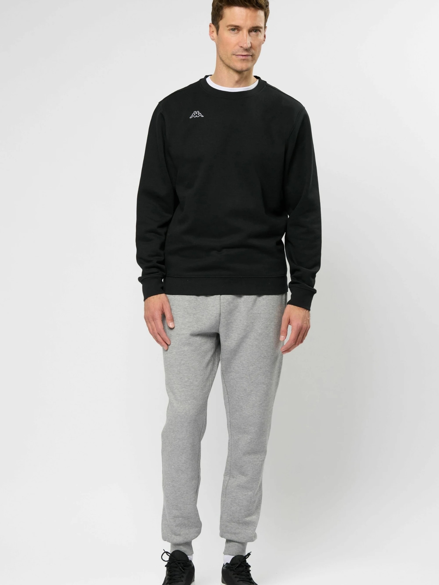 Kappa Rundhalspullover »Kappa sweatshirt KMLogo Trullo«