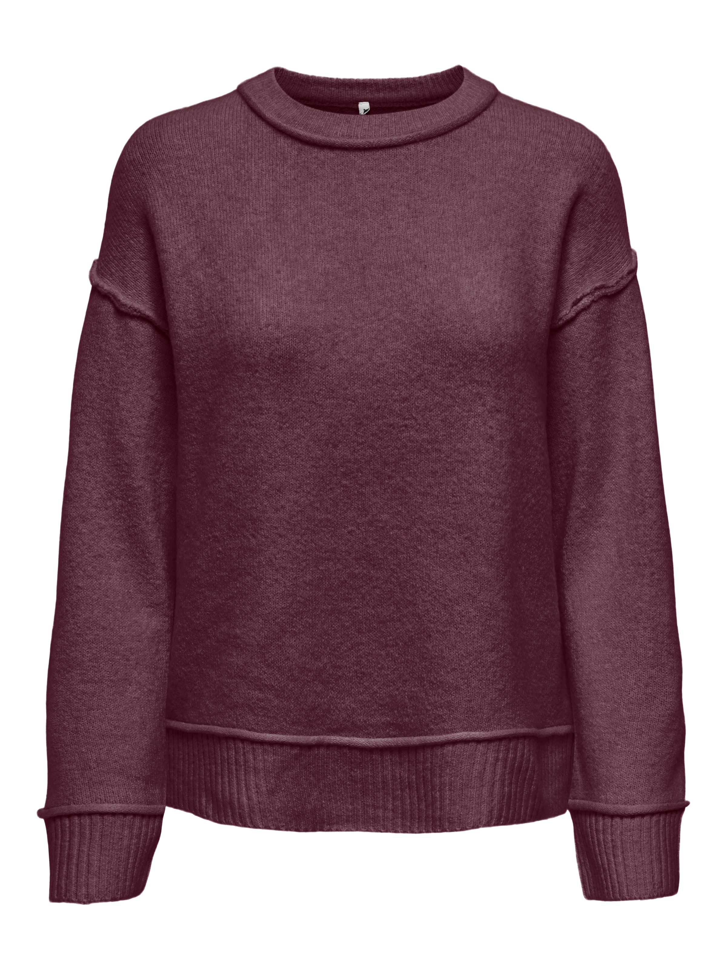 ONLY Strickpullover »ONLHAZEL LS DETAIL O-NECK  BF KNT«