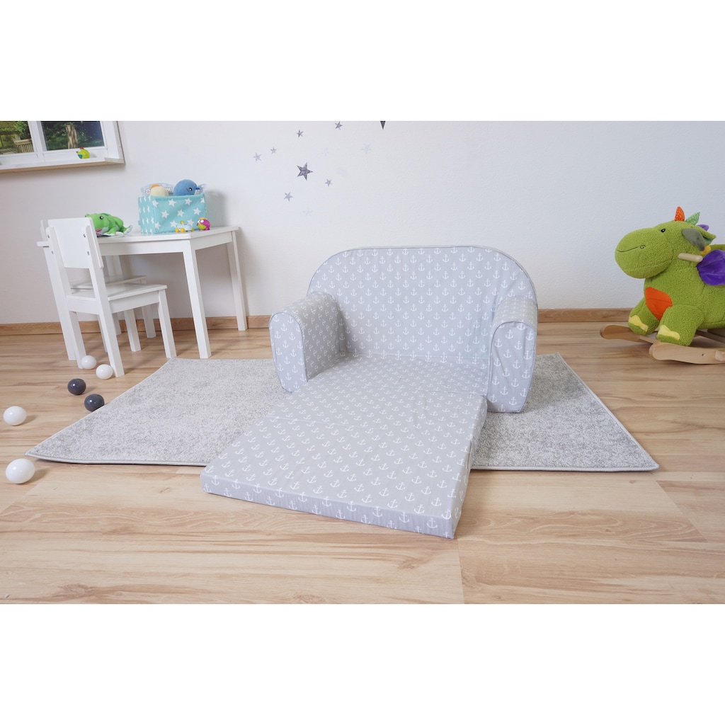 Knorrtoys® Sofa »Maritim Grey«, für Kinder; Made in Europe