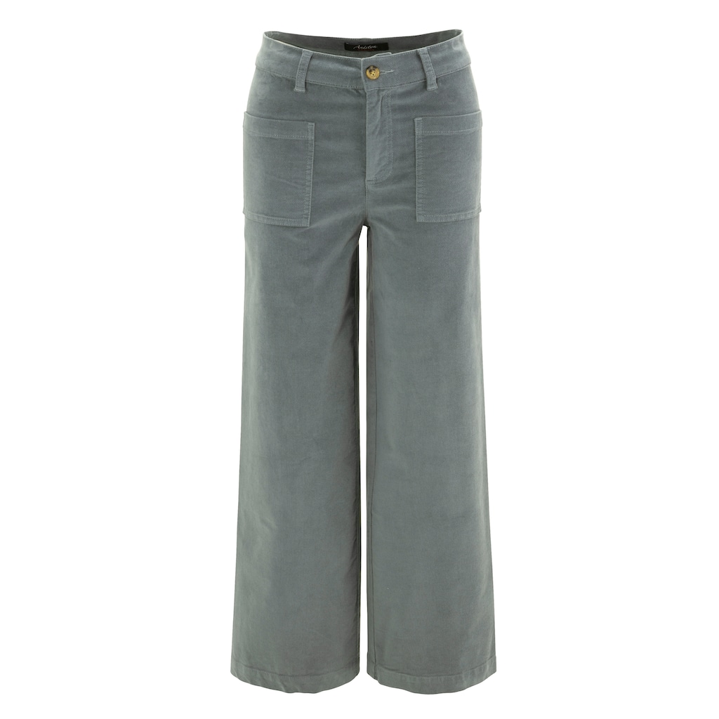Aniston CASUAL Cordhose, in angesagter Hight-waist-Form