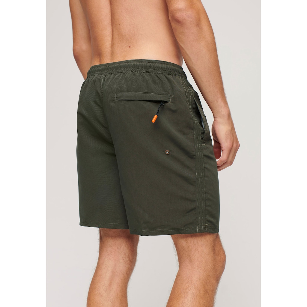 Superdry Badeshorts »SD-SPORT GRAPHIC 17" SWIM SHORT«