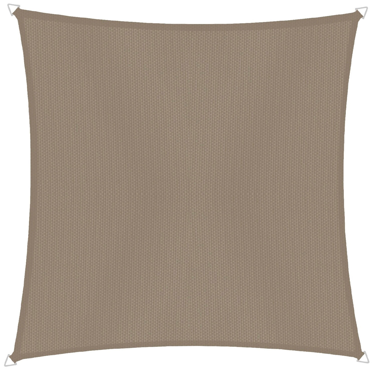 Windhager Sonnensegel "Cannes Quadrat", 3x3m, taupe