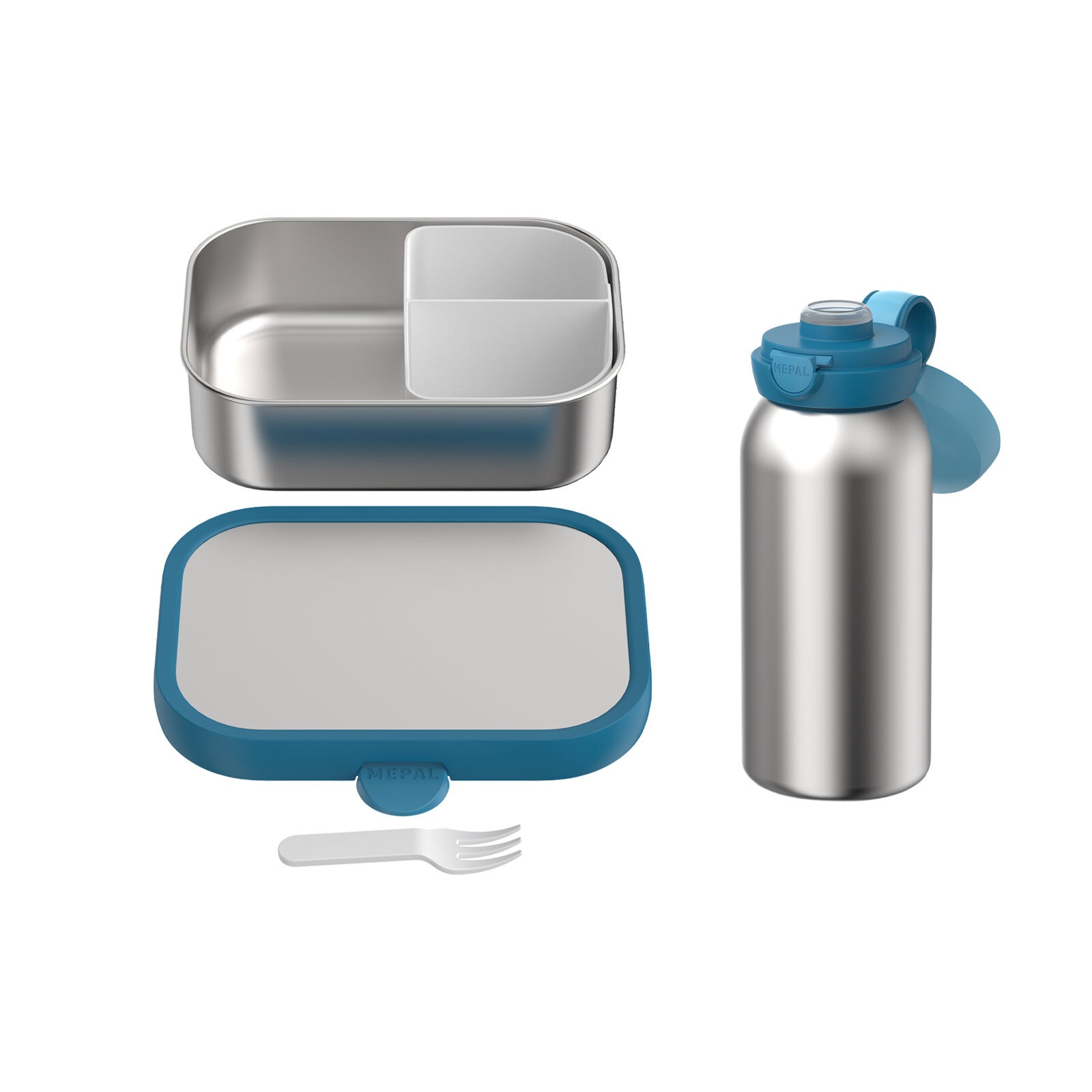 Mepal Lunchbox »Edelstahl-Lunchset Campus 2er Set« Spülmaschinenfest
