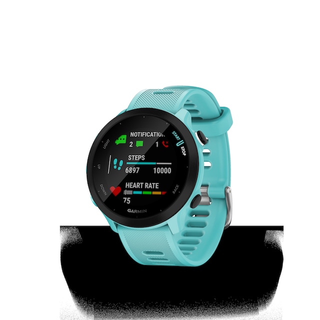 Garmin Smartwatch »FORERUNNER 55 Multisport-«, (Garmin GPS-Laufuhr) | BAUR