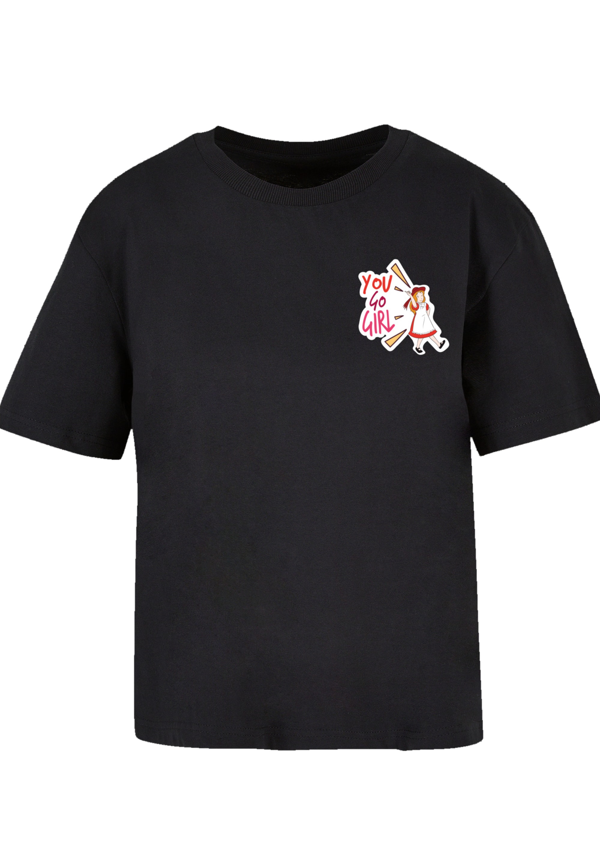 F4NT4STIC T-Shirt »Alice im Wunderland You Go Girl«, Retro, Heroes of Childhood, TV Serie