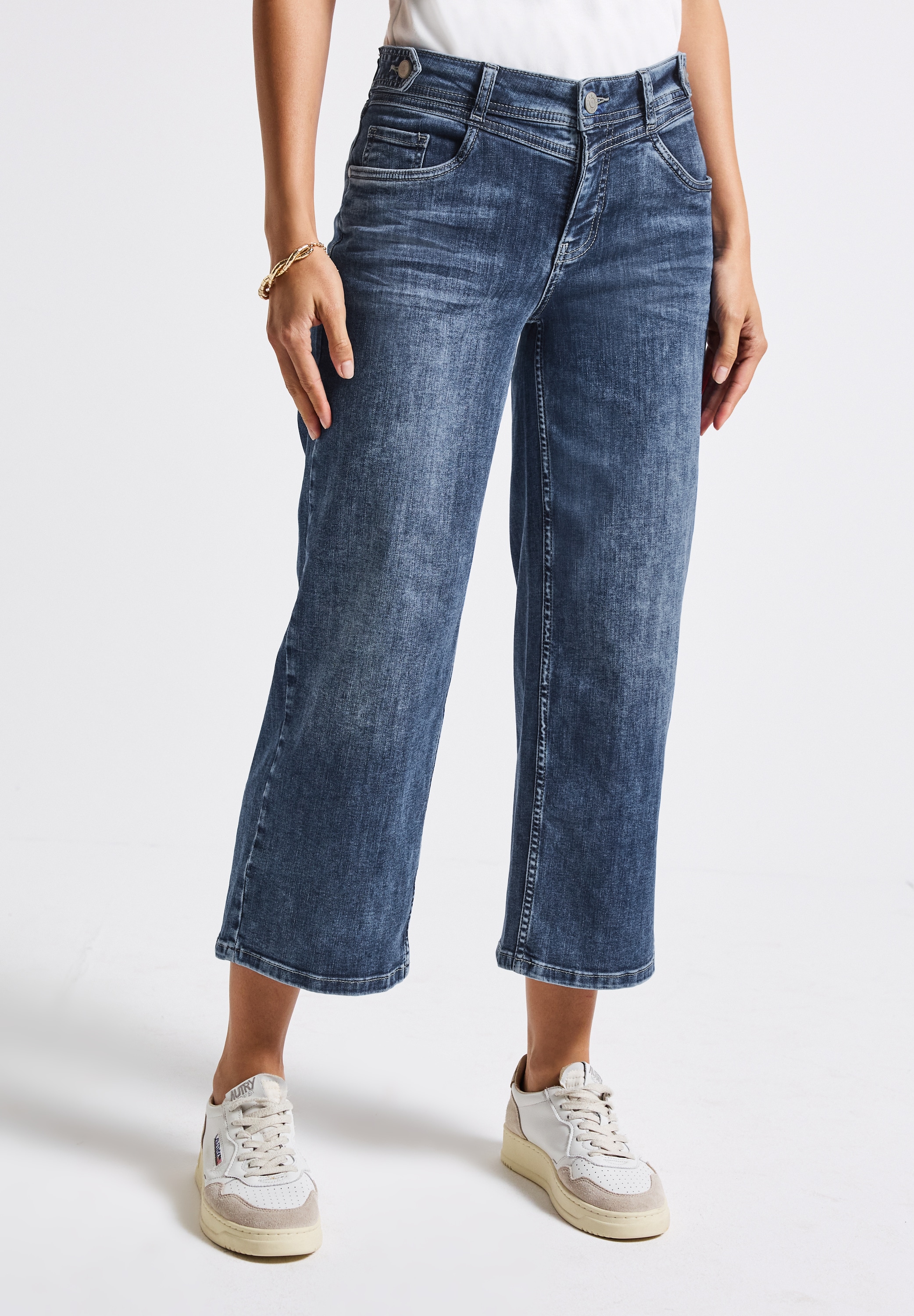 STREET ONE Weite Jeans, im Five-Pocket Style günstig online kaufen