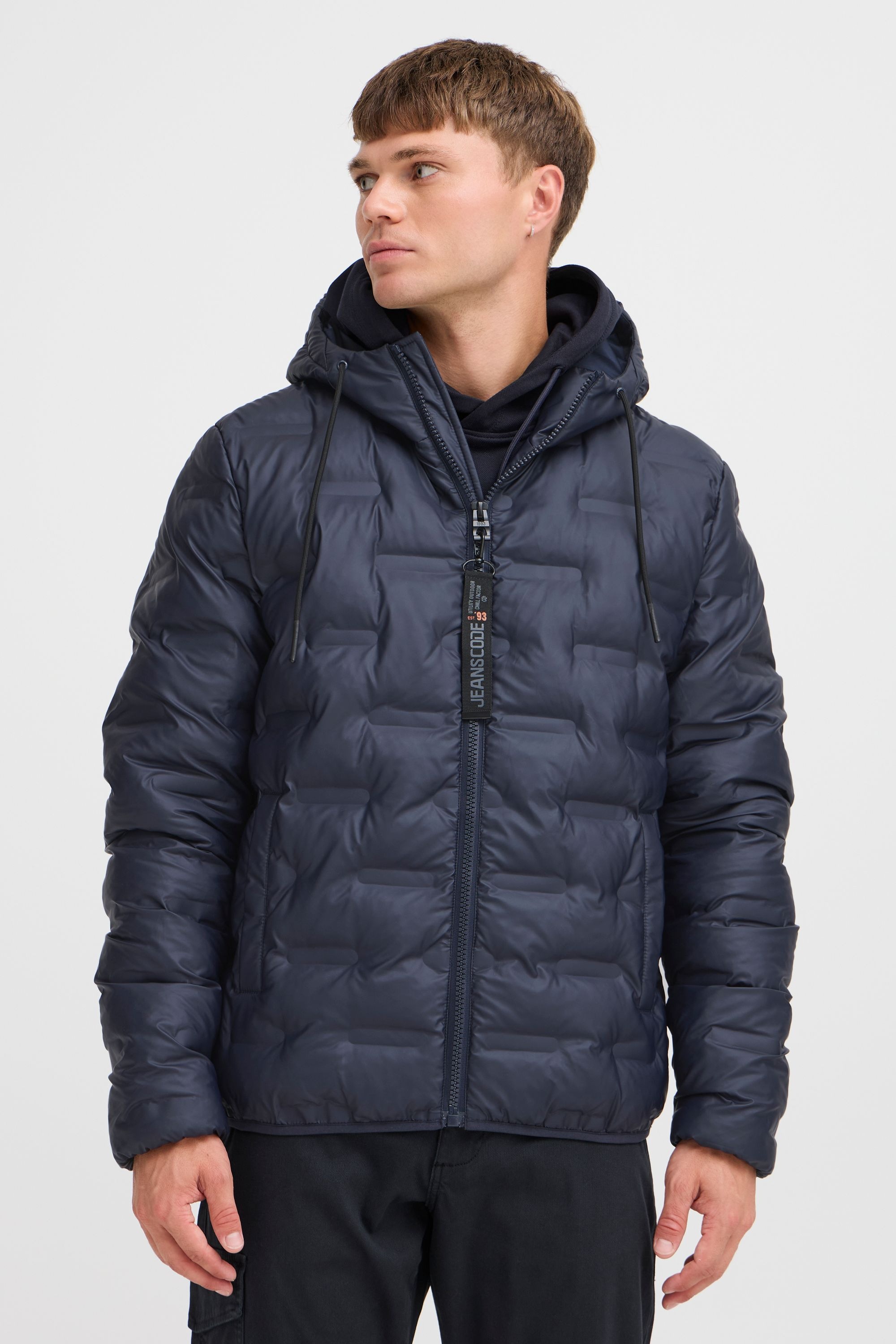 Indicode Steppjacke »Steppjacke IDLimans«, mit Kapuze