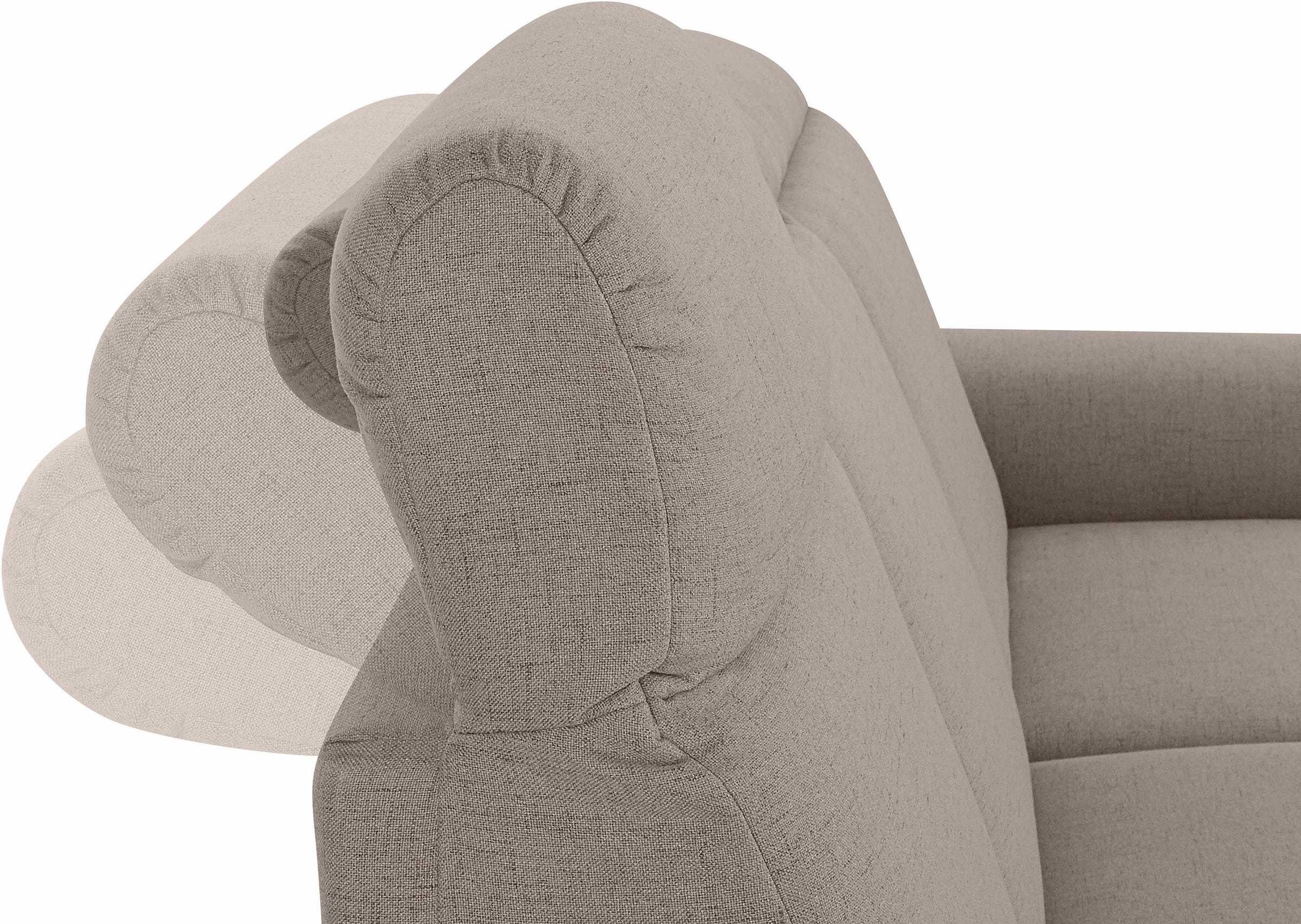 sit&more Ecksofa »Township L-Form«, wahlweise mit elektrischer Wallfree-Funktion