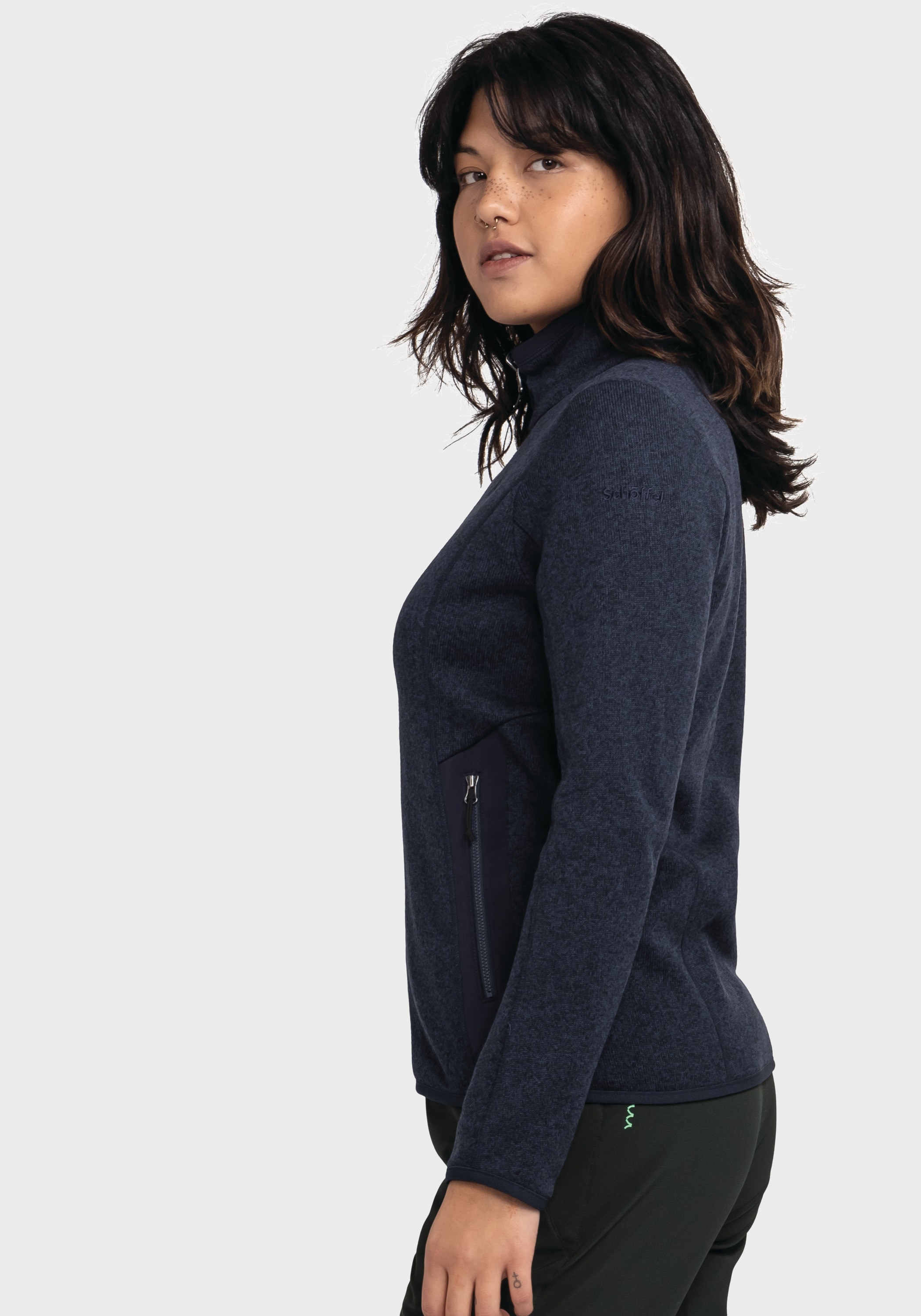 Schöffel Fleecejacke »Hiking CIRC Fleece Jk Style Yew WMS«, ohne Kapuze