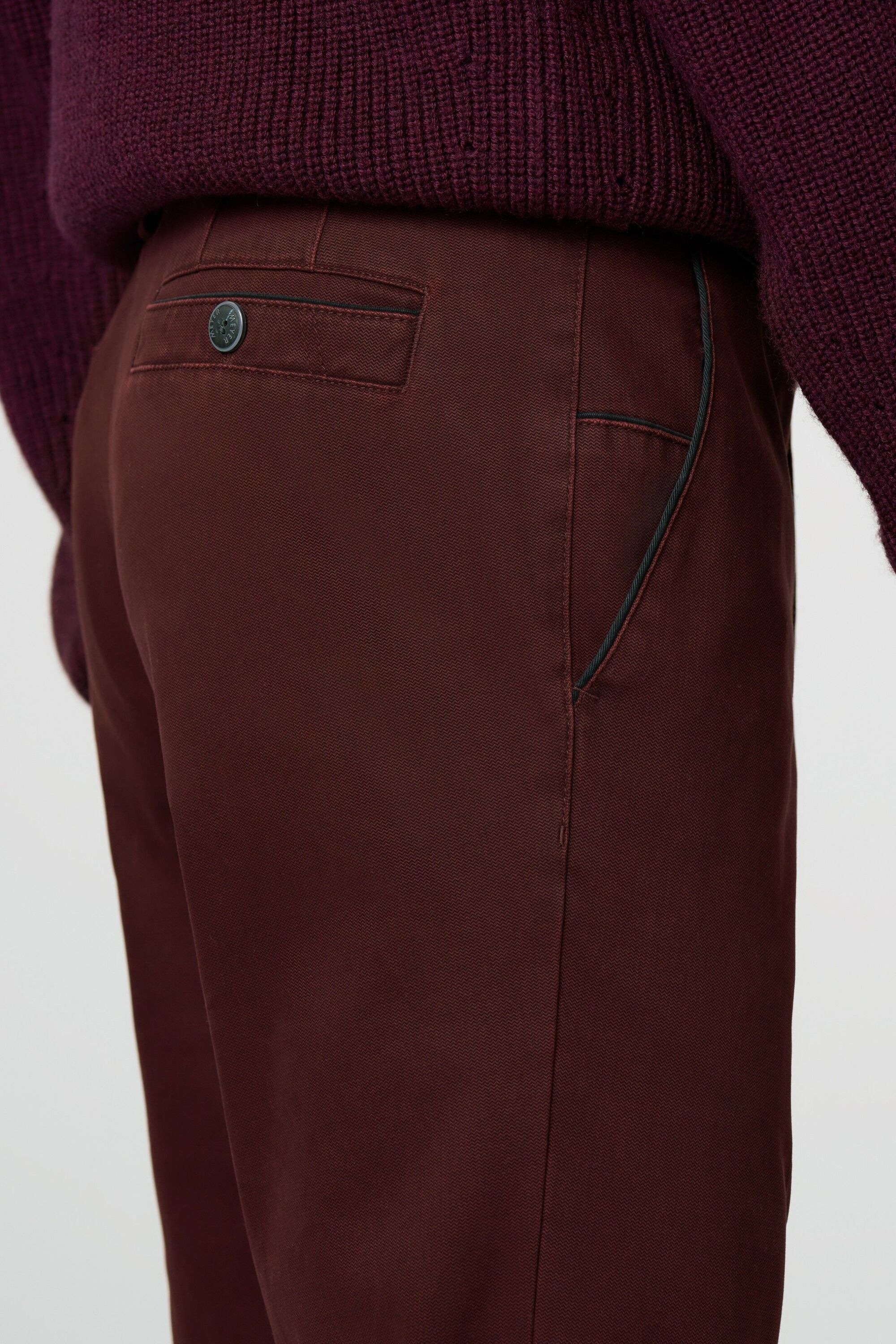 MEYER Chinos »New York«, aus reiner Bio-Baumwolle