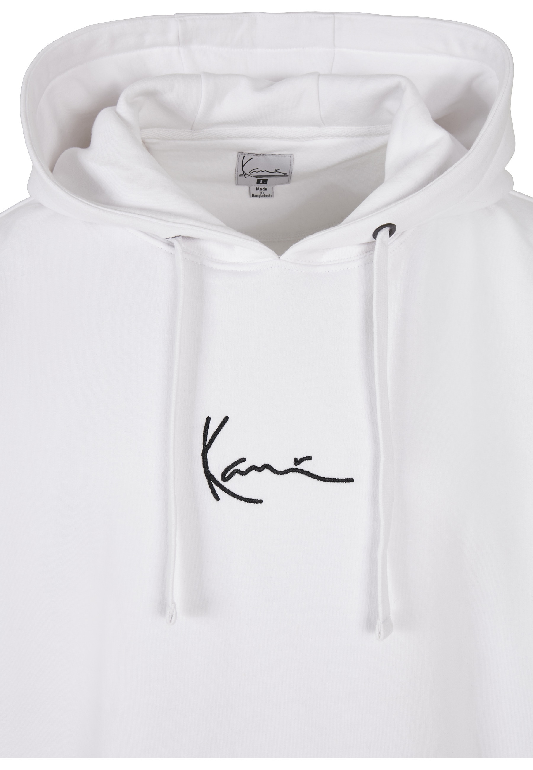 Karl Kani Rundhalspullover »Karl Kani Herren KKMQ12005 SMALL SIGNATURE HOODY WHT« 1 Stk.